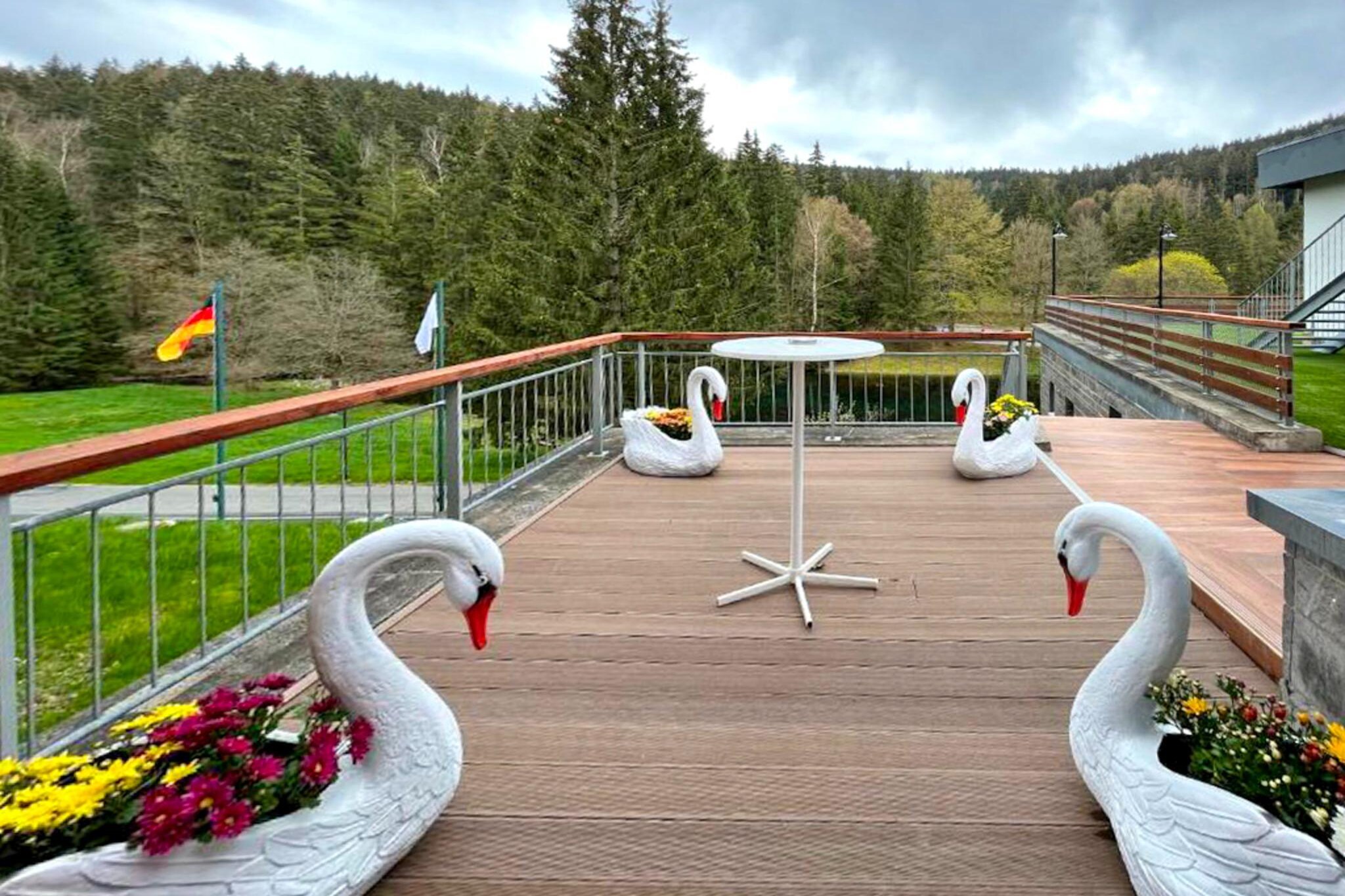 Schwarzbachtal - Double room Forest and Mountain View With balcony-Terrasse/Balkon