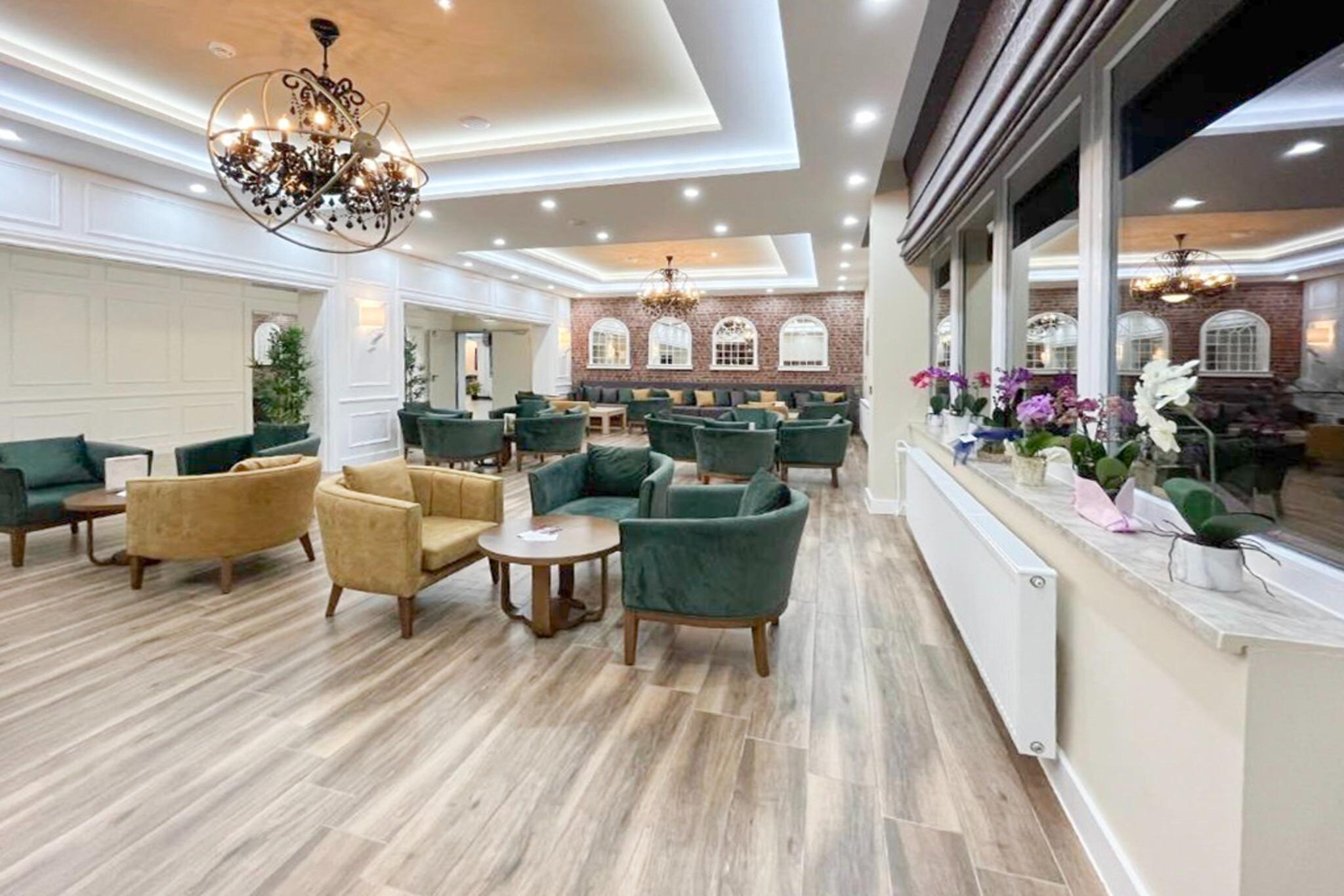 Schwarzbachtal - Double room Forest and Mountain View With balcony-Wohnzimmer