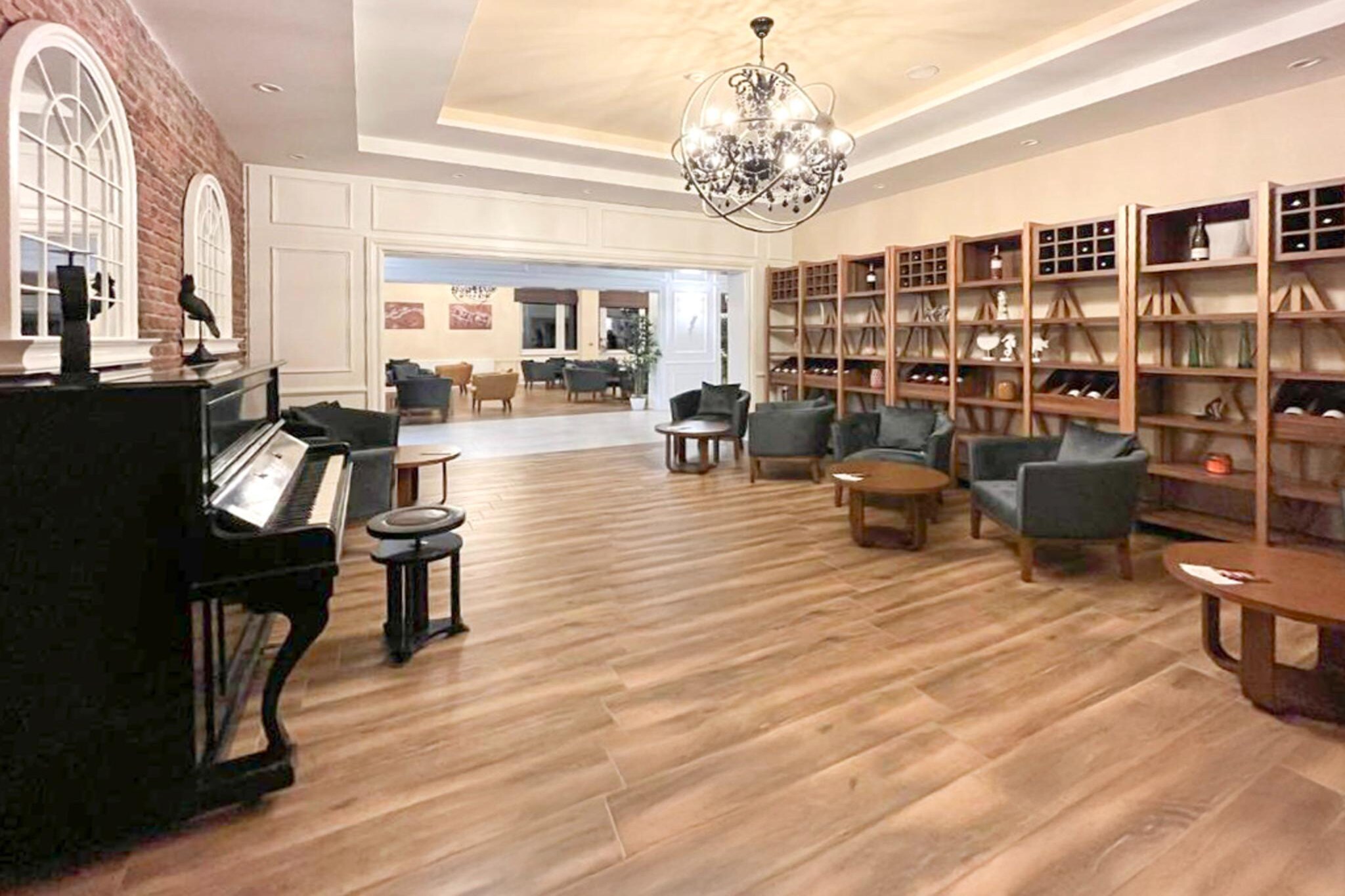 Schwarzbachtal - Double room Forest and Mountain View With balcony-Wohnzimmer