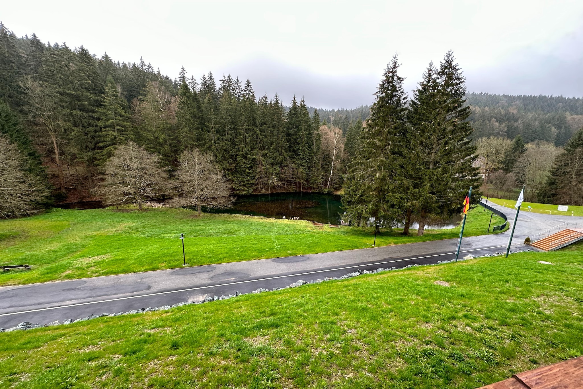 Schwarzbachtal - Double room Forest and Mountain View With balcony-Aussicht Sommer