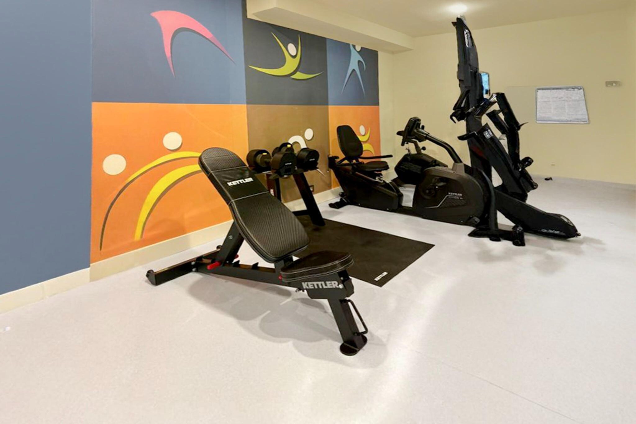 Schwarzbachtal  - Wheelchair Accessible Double Room-Fitnessraum