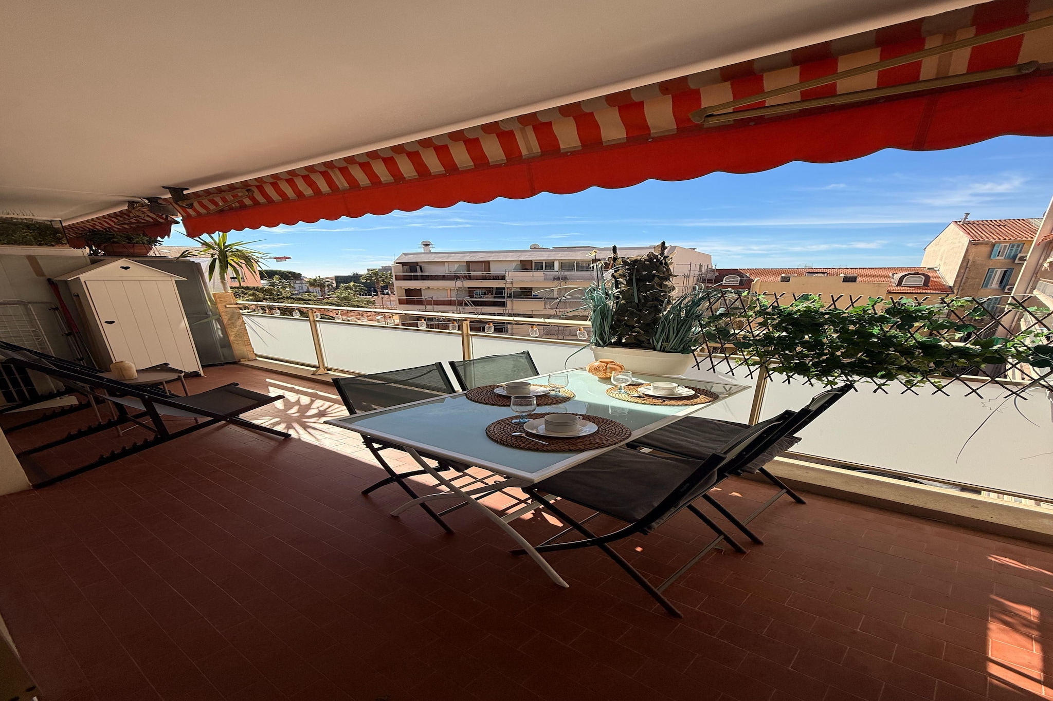 Appartement Antibes proche plages-Terrace balcony