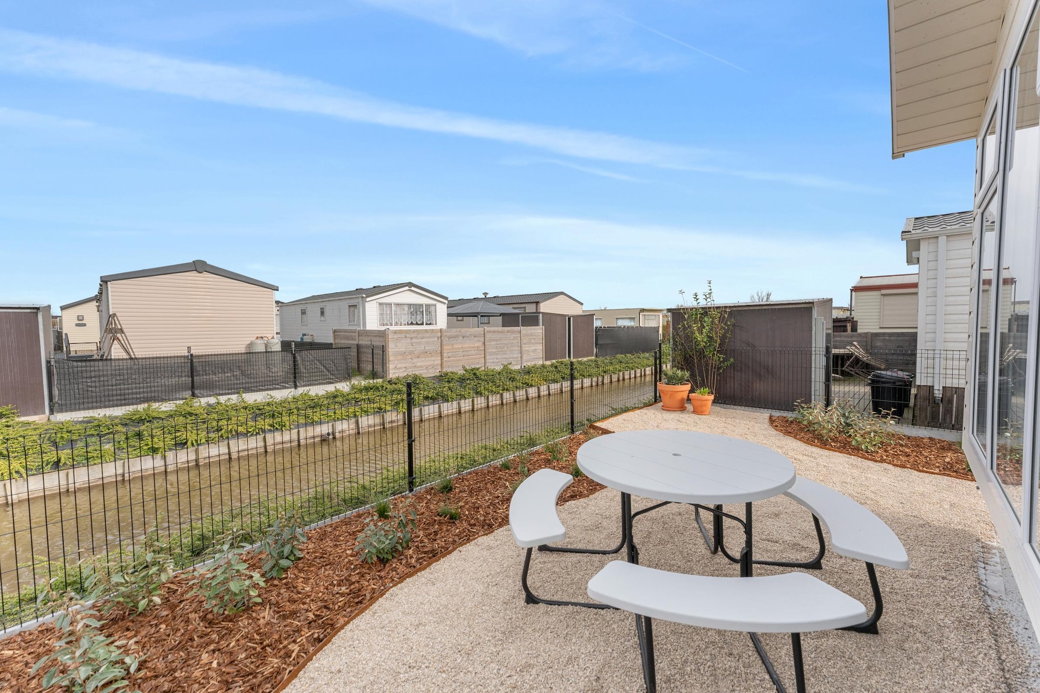 La Gondole-Gardens in summer