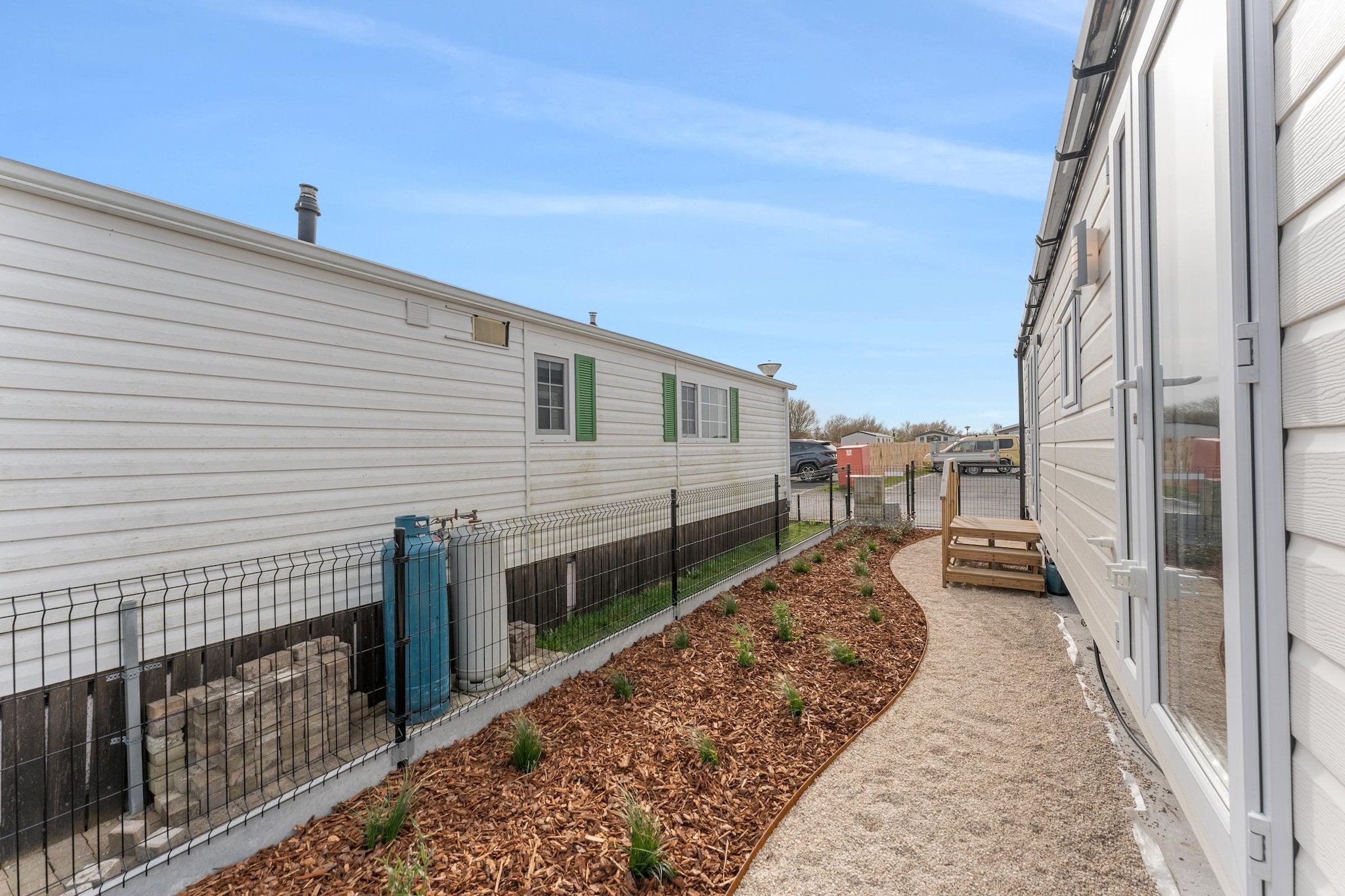 La Gondole-Gardens in summer