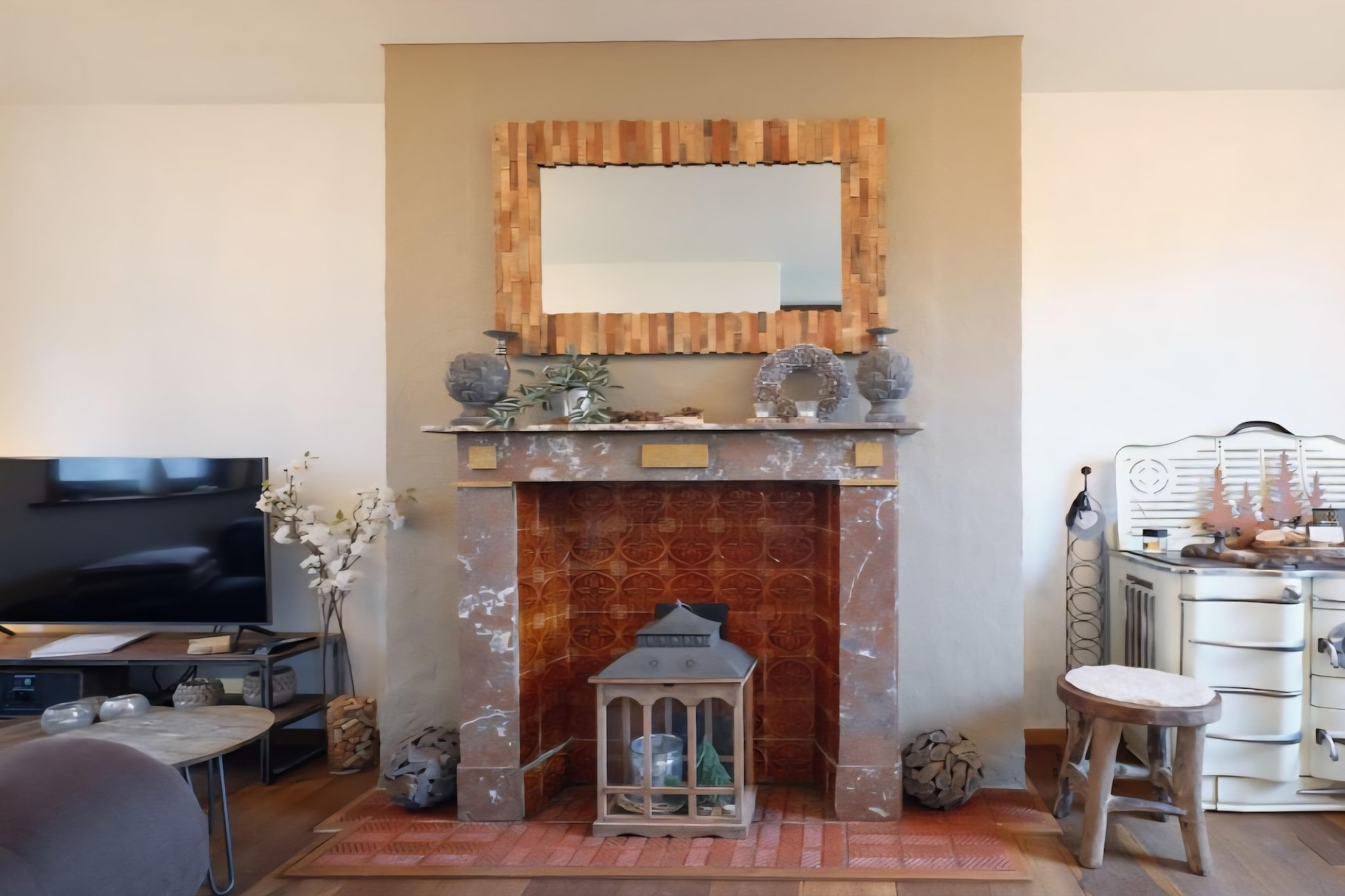 Gite L'éternité-Woonkamer