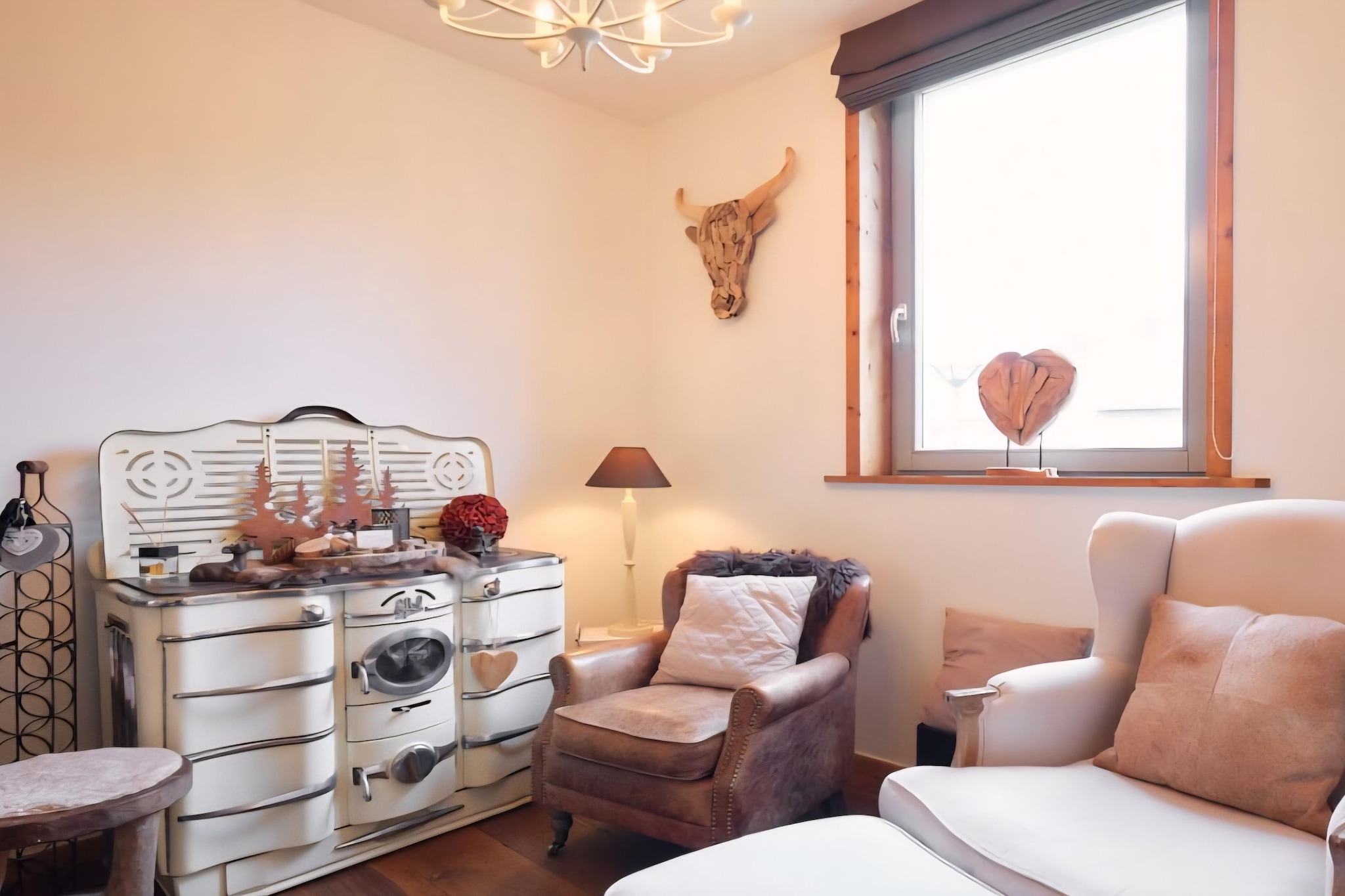 Gite L'éternité-Woonkamer