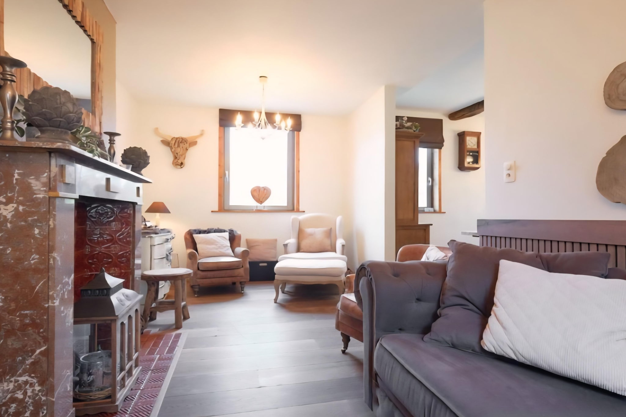 Gite L'éternité-Woonkamer