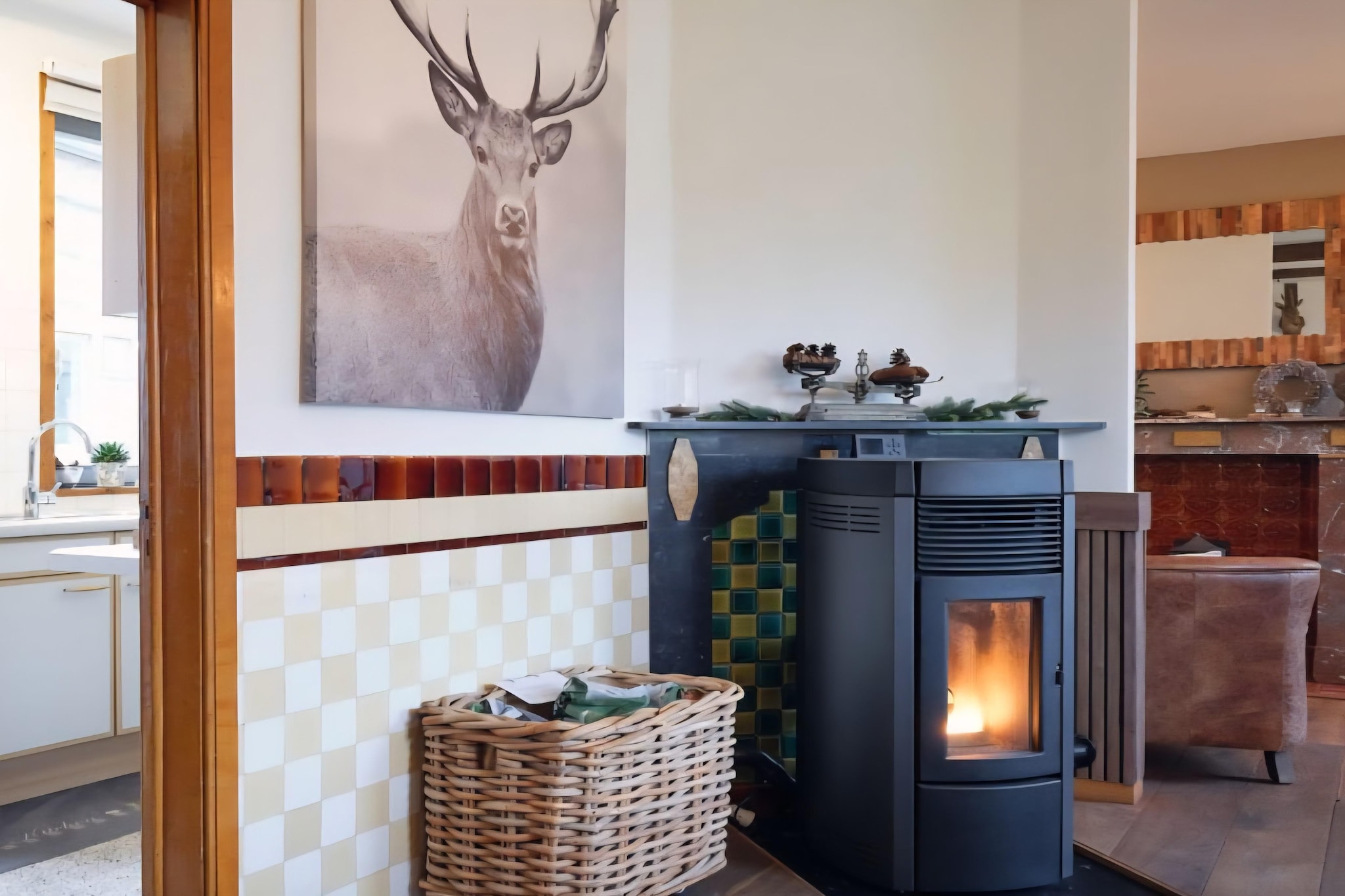 Gite L'éternité-Woonkamer