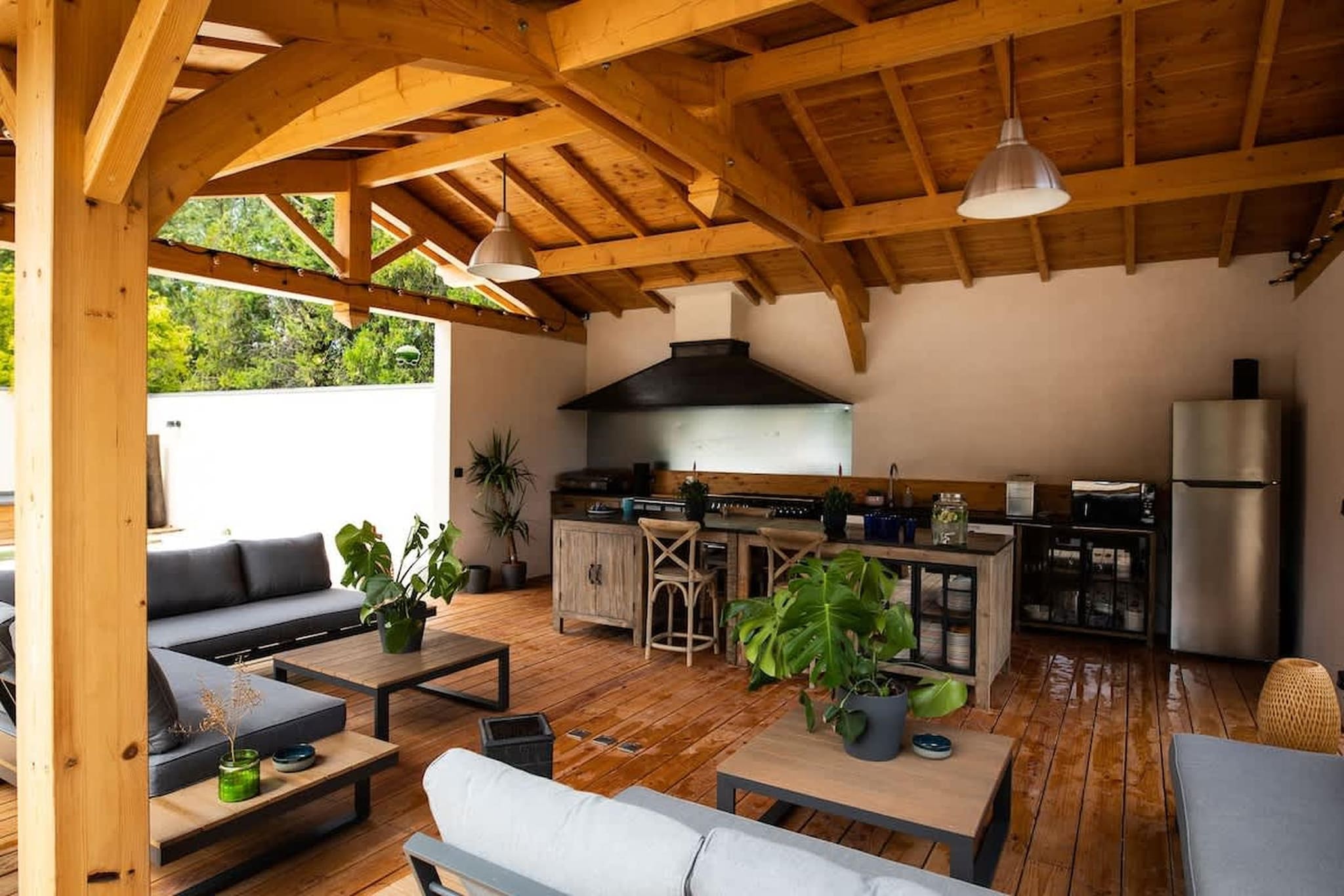 Charmant Mas Provençal avec piscine et jacuzzis-Terrasse/Balkon