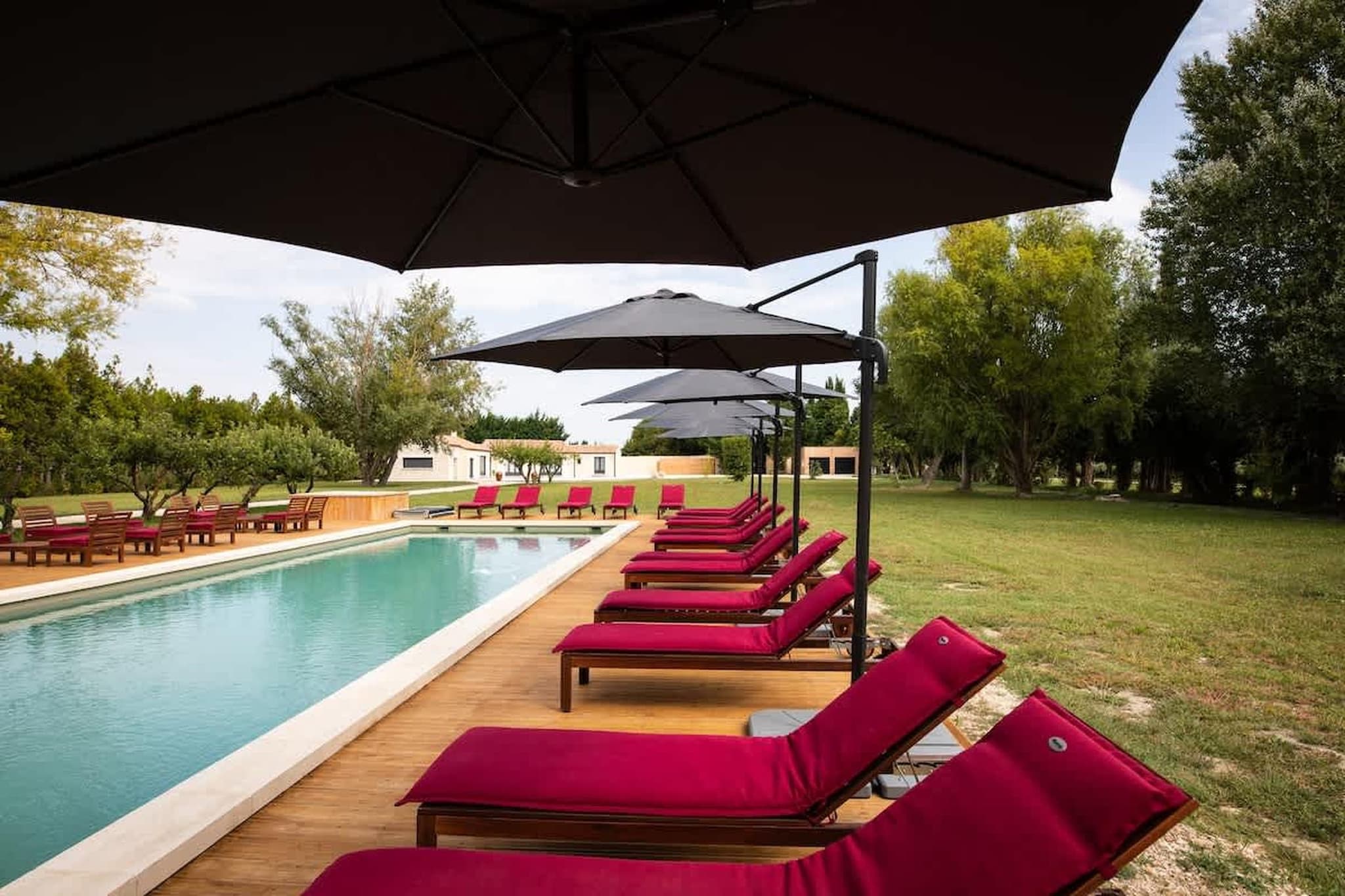 Charmant Mas Provençal avec piscine et jacuzzis-Schwimmbad