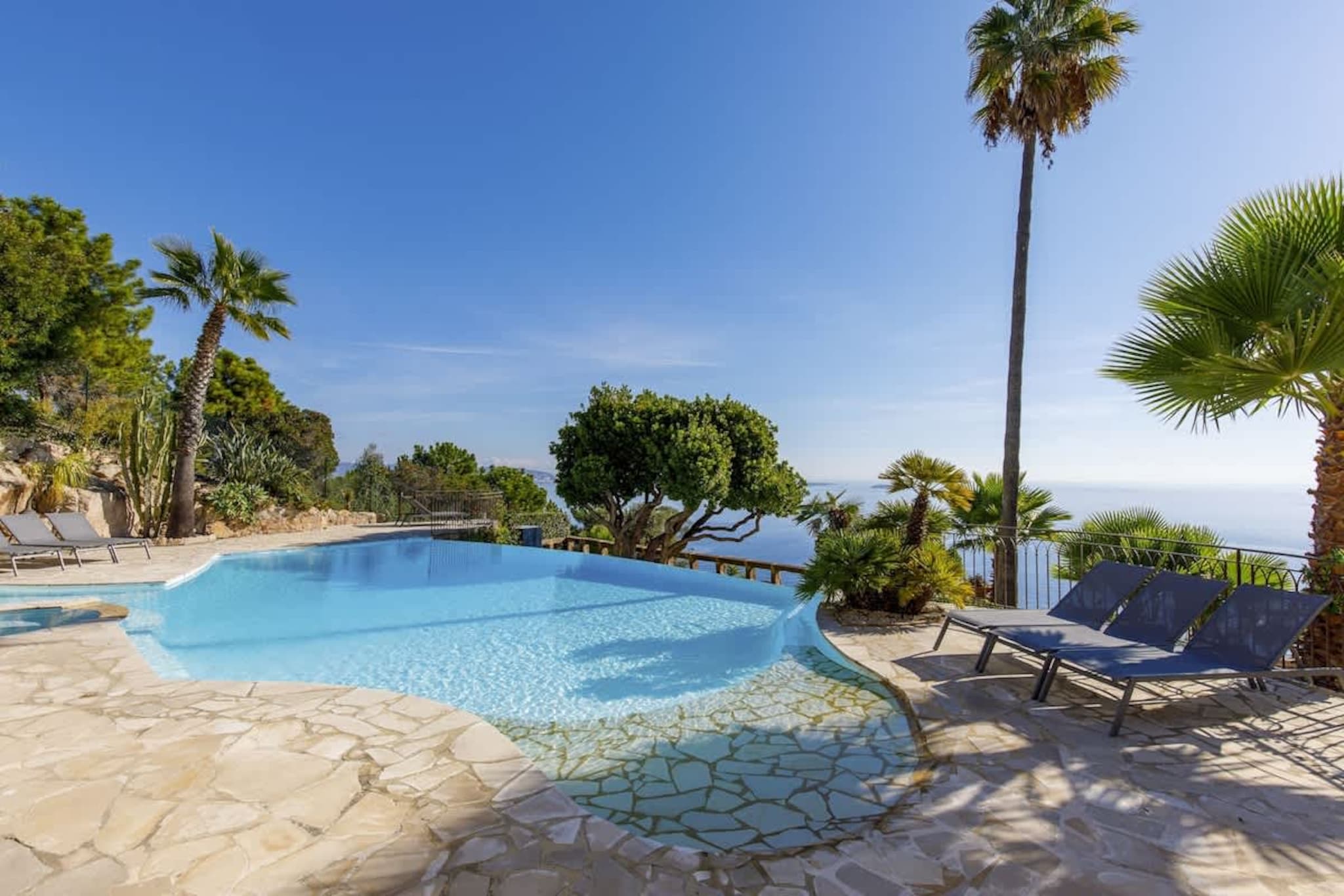 Magnifique villa avec vue sur mer et belle piscine-Piscine