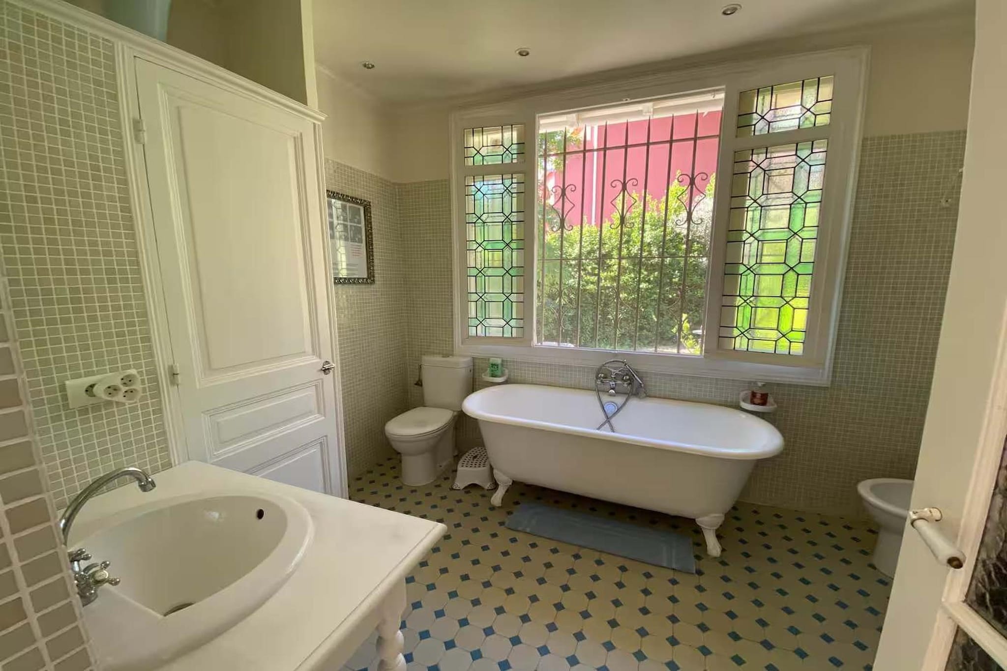 Villa plage privée vue sur la mer-Salle de bain