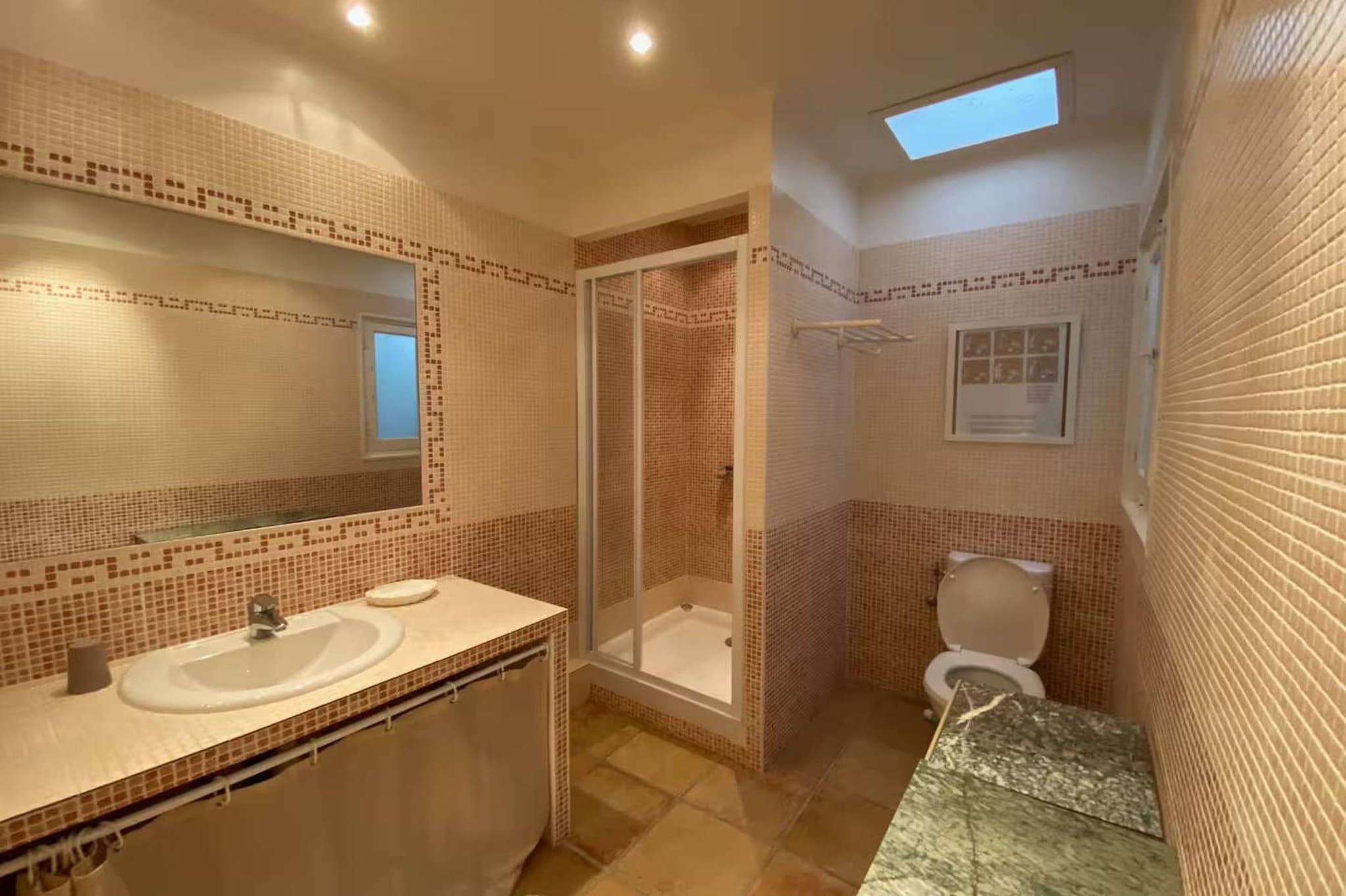 Villa plage privée vue sur la mer-Salle de bain