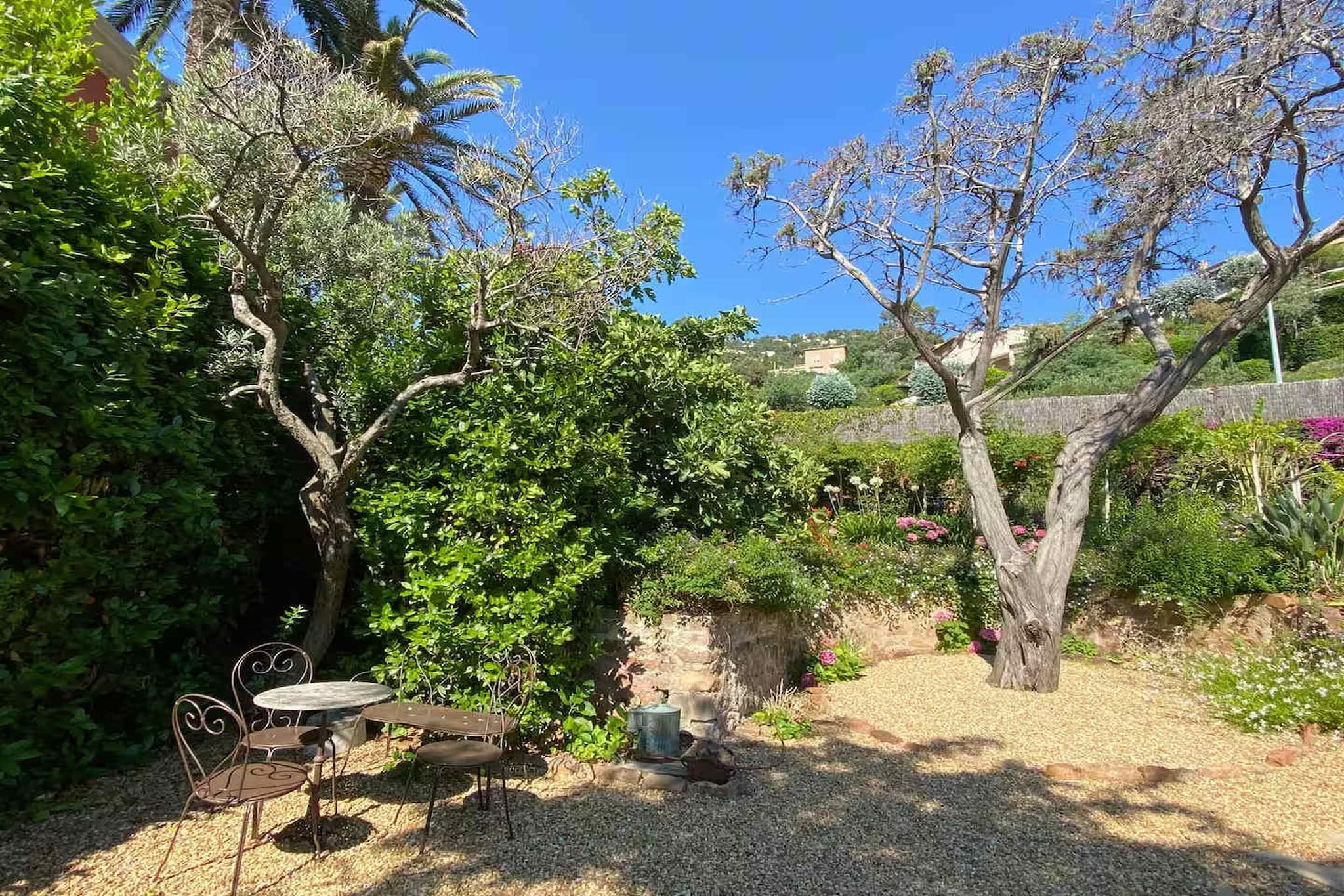 Villa plage privée vue sur la mer-Terrasse / balcon