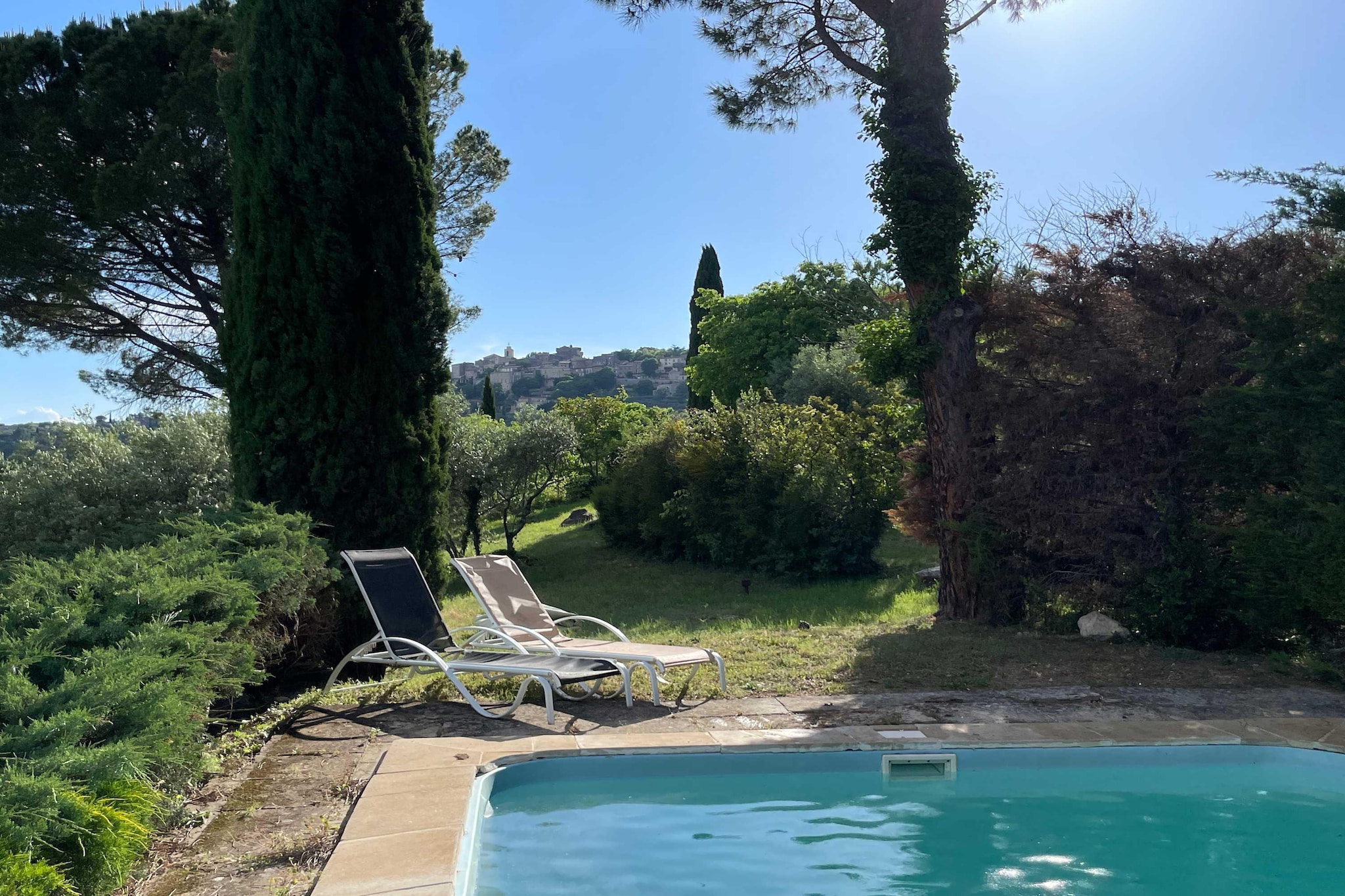 La Familiale - Maison provençale avec piscine et vue imprenable sur Gordes-Zwembad