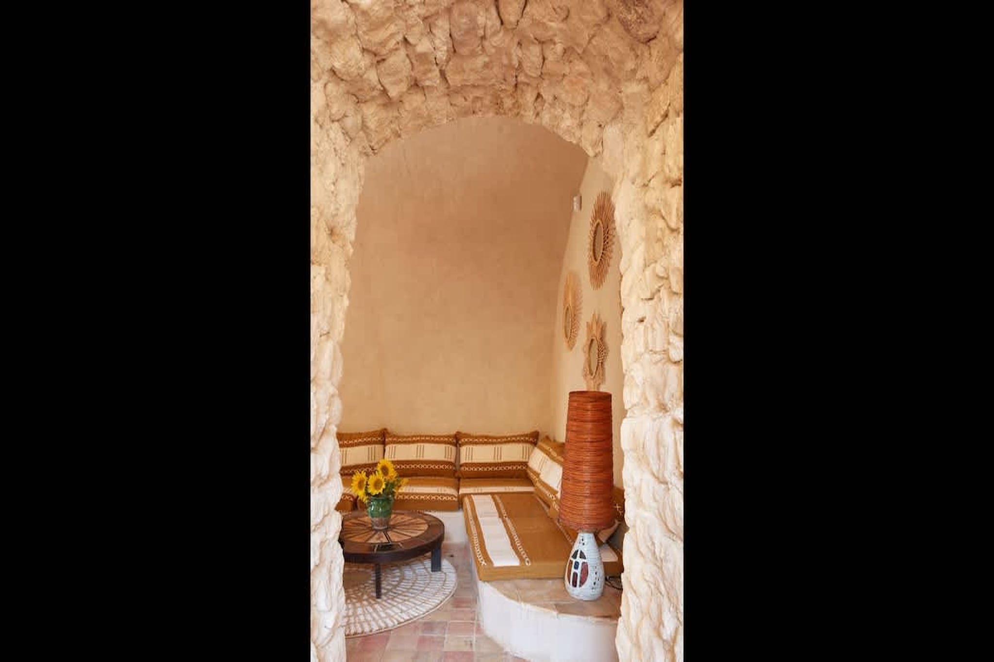 Villa de charme confort au milieu des vignes du Lubéron-Terrasbalkon