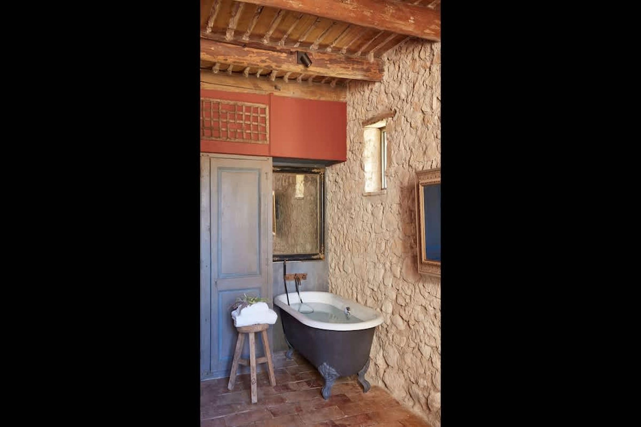 Villa de charme confort au milieu des vignes du Lubéron-Badkamer
