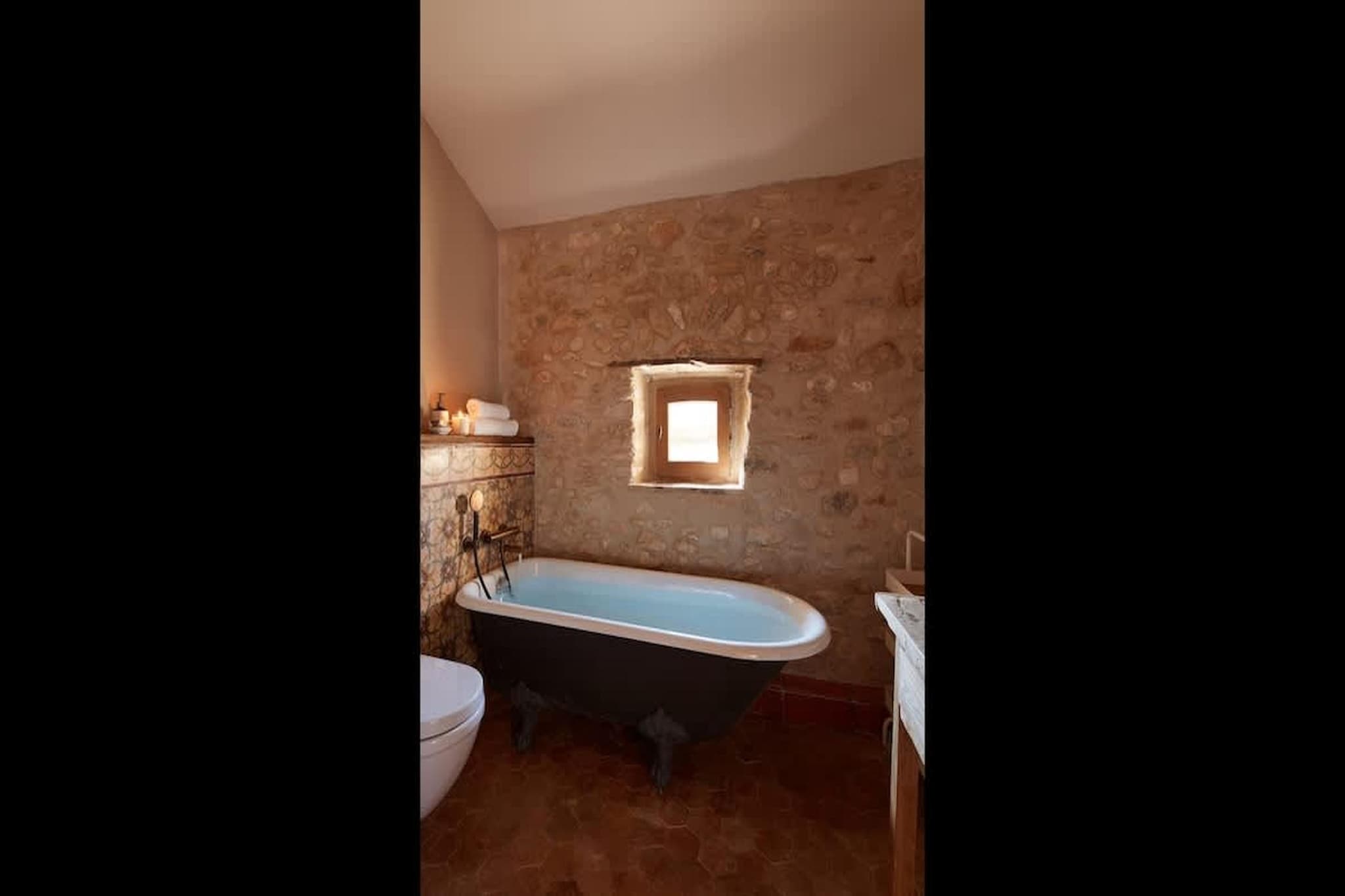 Villa de charme confort au milieu des vignes du Lubéron-Badkamer