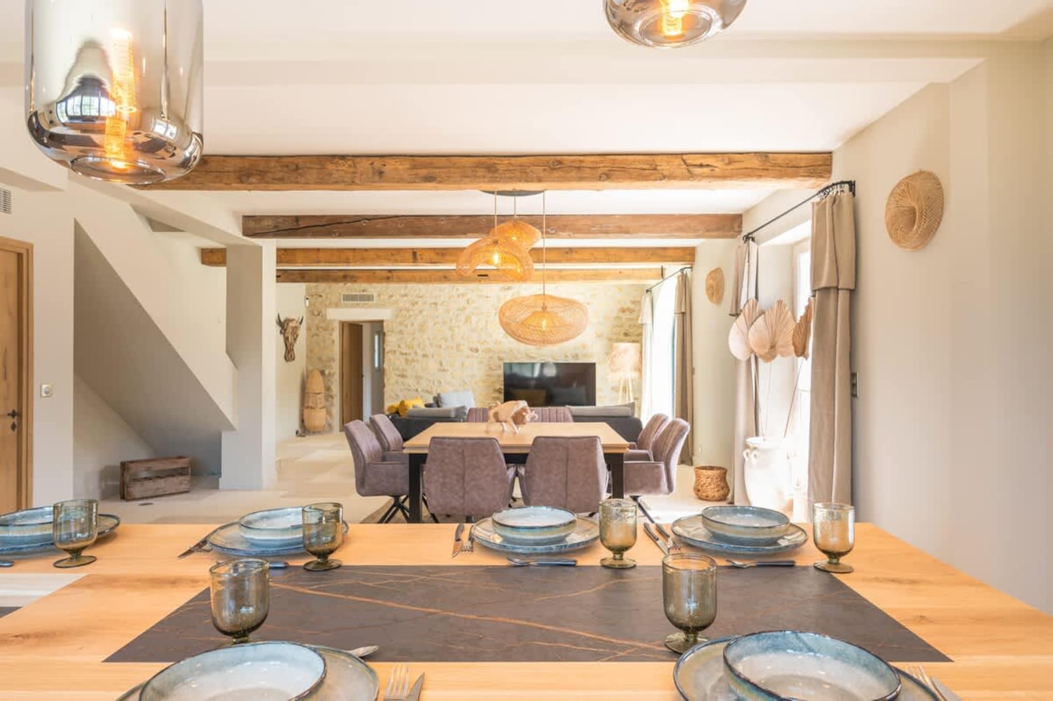 Villa Lou Pantaï  Élégance et Confort au Cœur de Saint-Rémy-de-Provence-Esszimmer