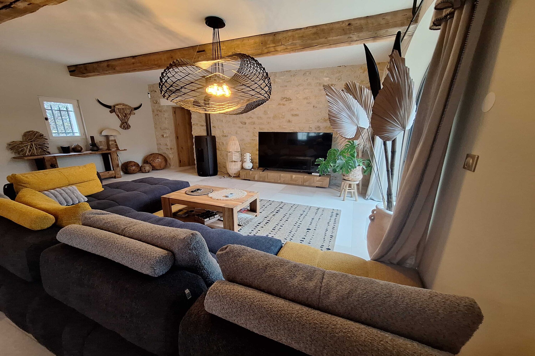 Villa Lou Pantaï  Élégance et Confort au Cœur de Saint-Rémy-de-Provence-Wohnzimmer