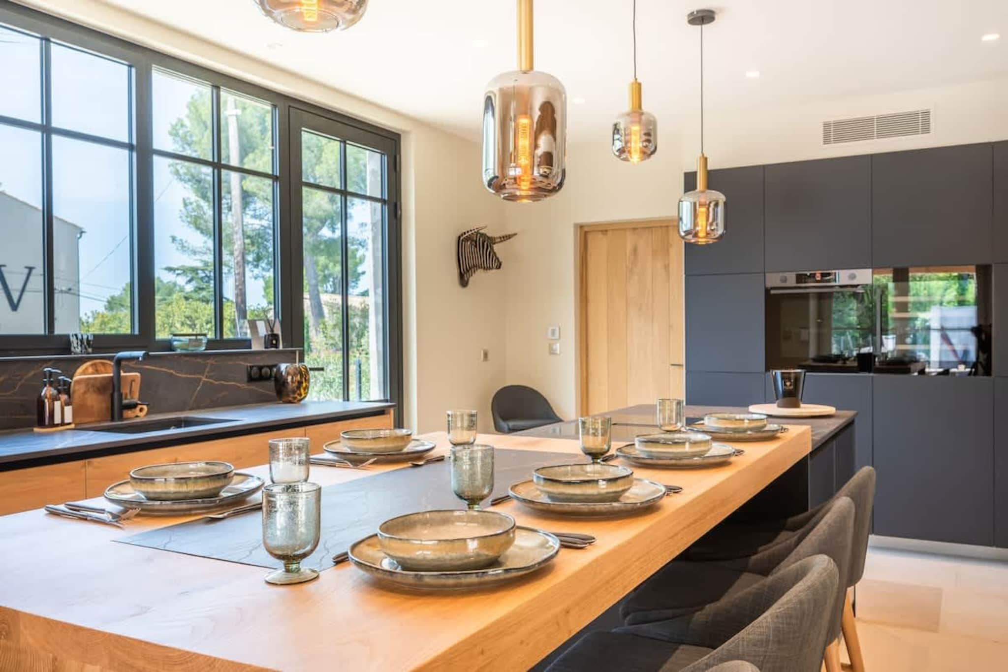 Villa Lou Pantaï  Élégance et Confort au Cœur de Saint-Rémy-de-Provence-Esszimmer