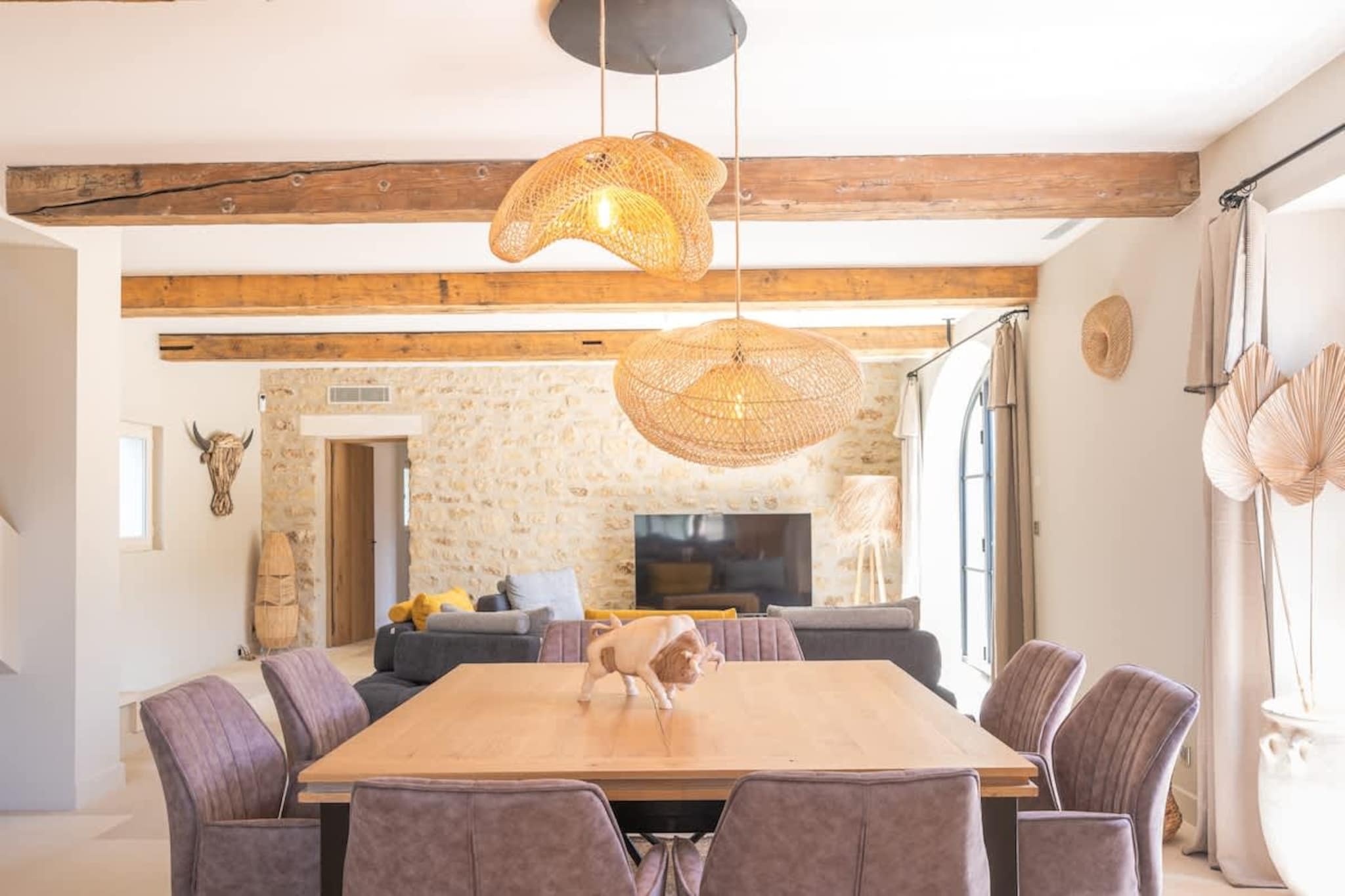 Villa Lou Pantaï  Élégance et Confort au Cœur de Saint-Rémy-de-Provence-Esszimmer