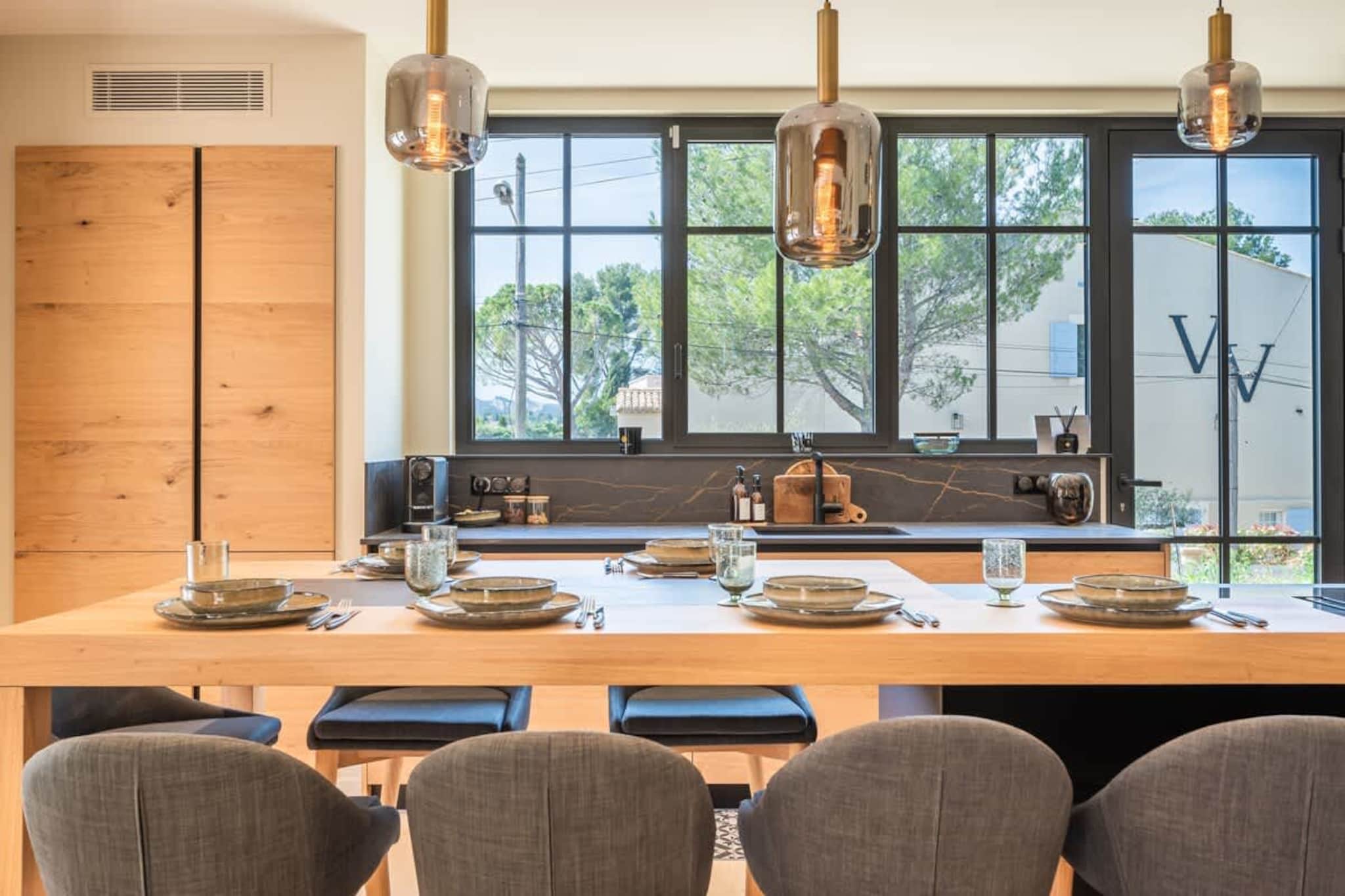 Villa Lou Pantaï  Élégance et Confort au Cœur de Saint-Rémy-de-Provence-Esszimmer