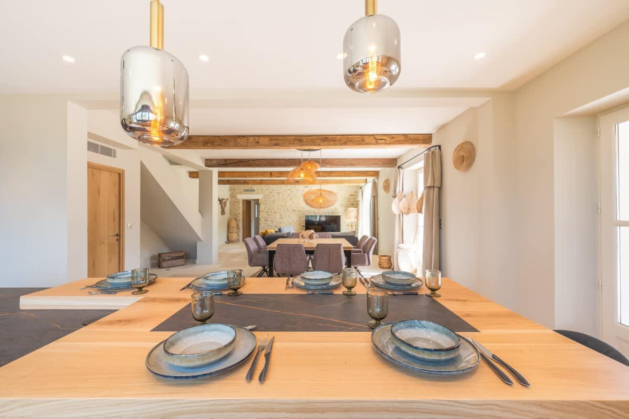 Villa Lou Pantaï  Élégance et Confort au Cœur de Saint-Rémy-de-Provence-Esszimmer