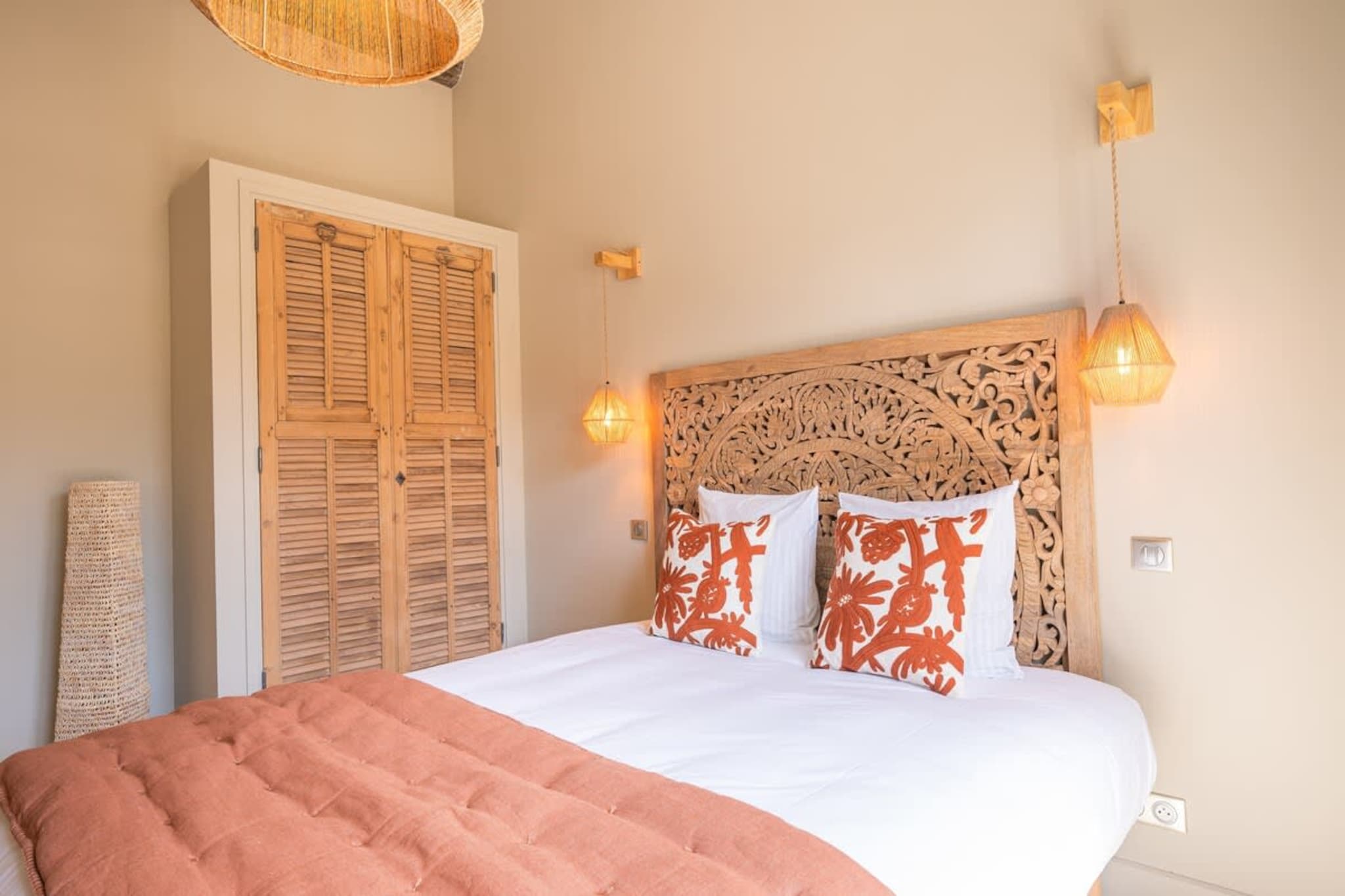 Villa Lou Pantaï  Élégance et Confort au Cœur de Saint-Rémy-de-Provence-Schlafzimmer