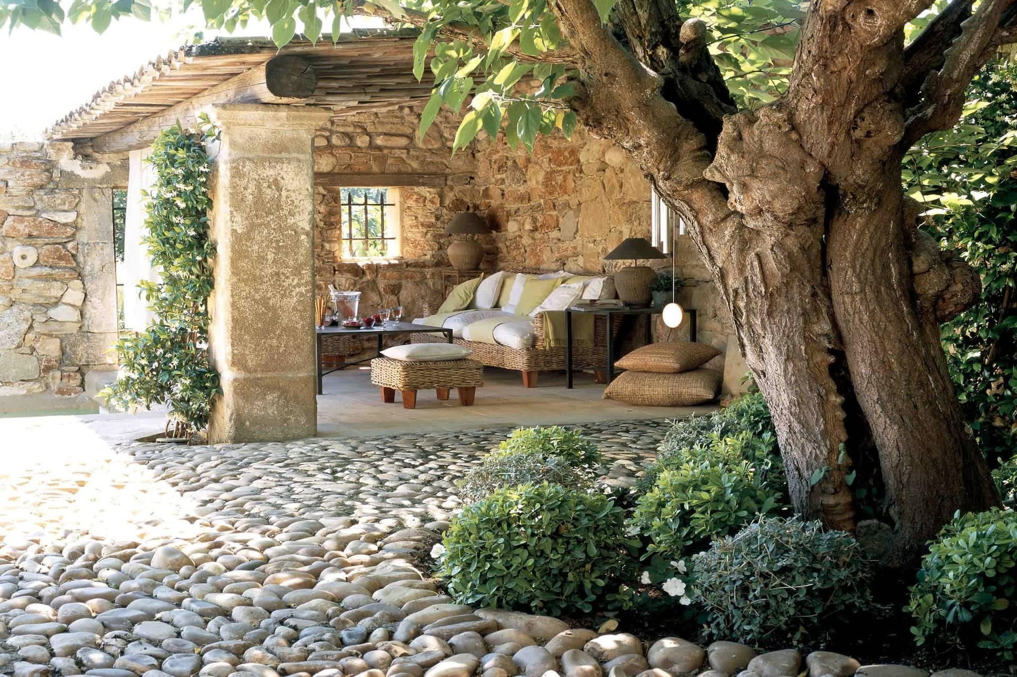 Villa Cépage - Villa De Luxe Au Coeur Du Lubéron-Terrasbalkon