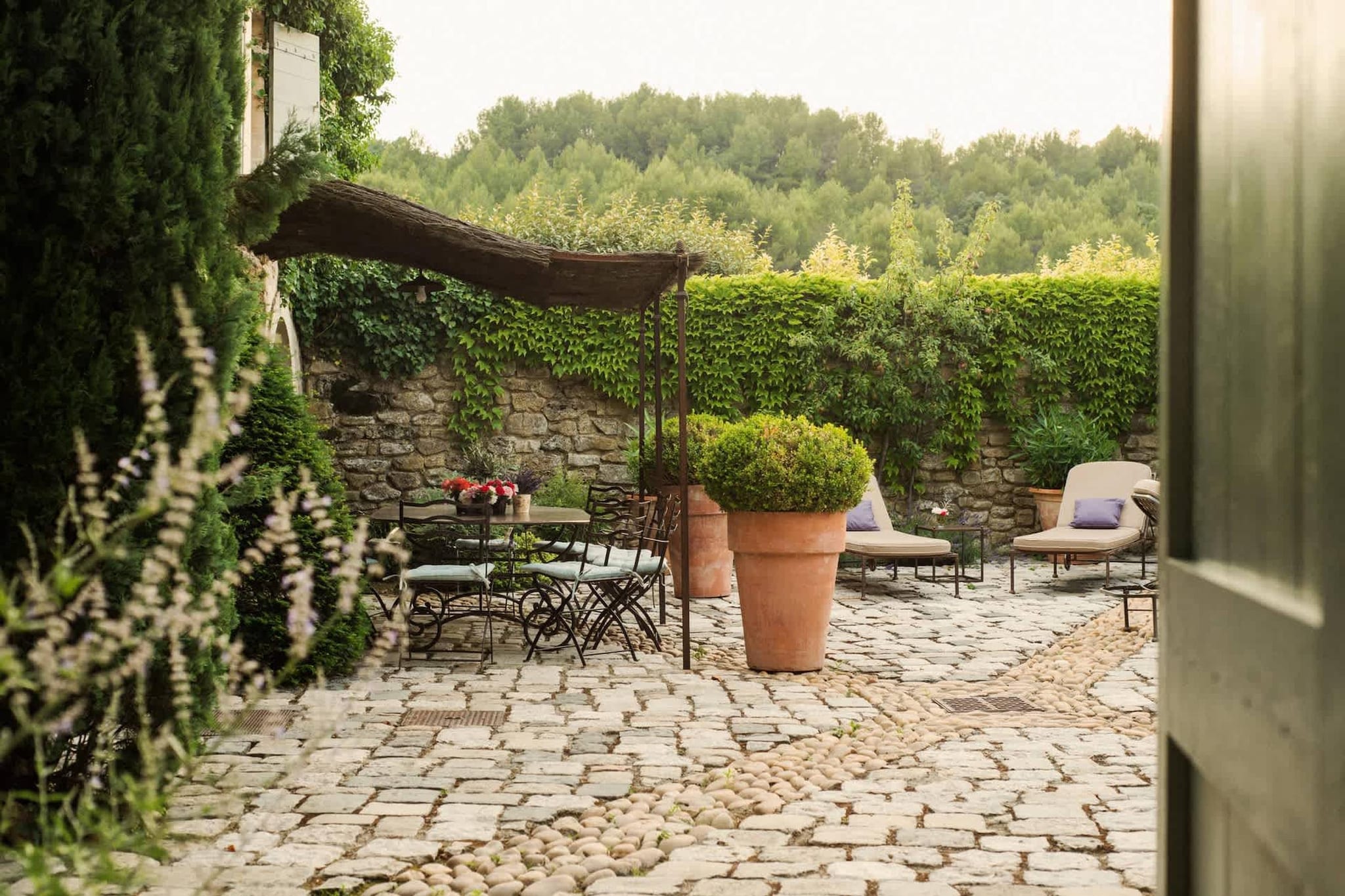 Villa Cépage - Villa De Luxe Au Coeur Du Lubéron-Terrasbalkon