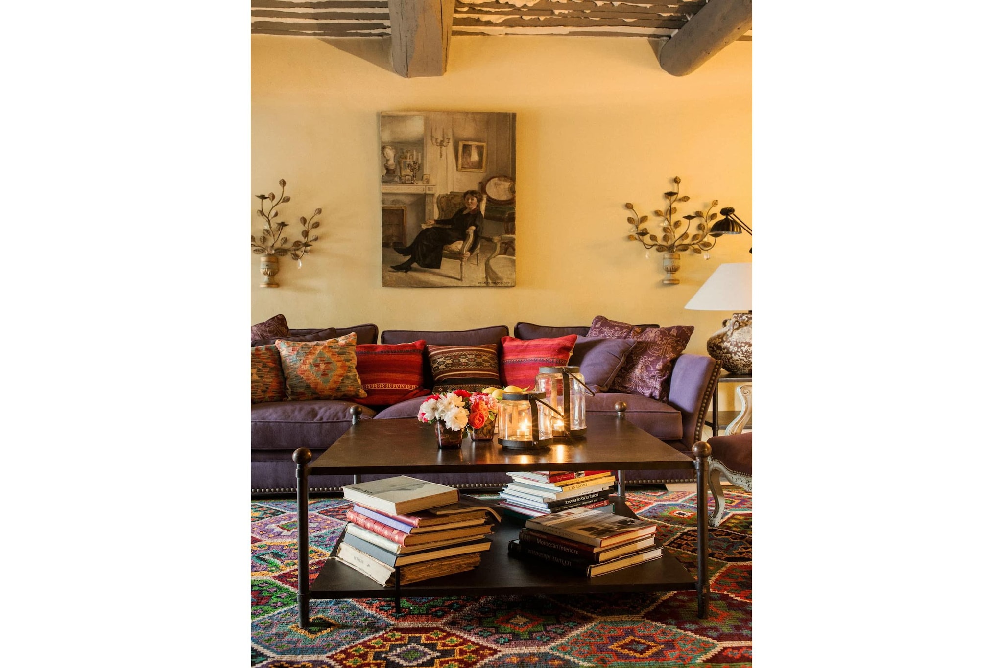 Villa Cépage - Villa De Luxe Au Coeur Du Lubéron-Woonkamer