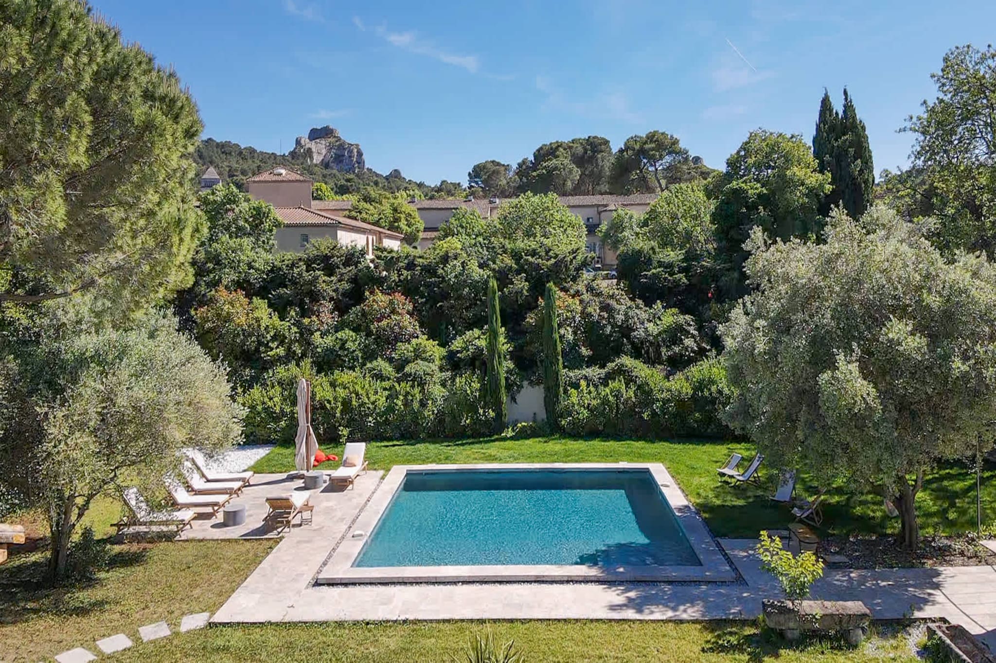 Mas prestigieux au coeur de Saint-Remy-de-Provence-Schwimmbad