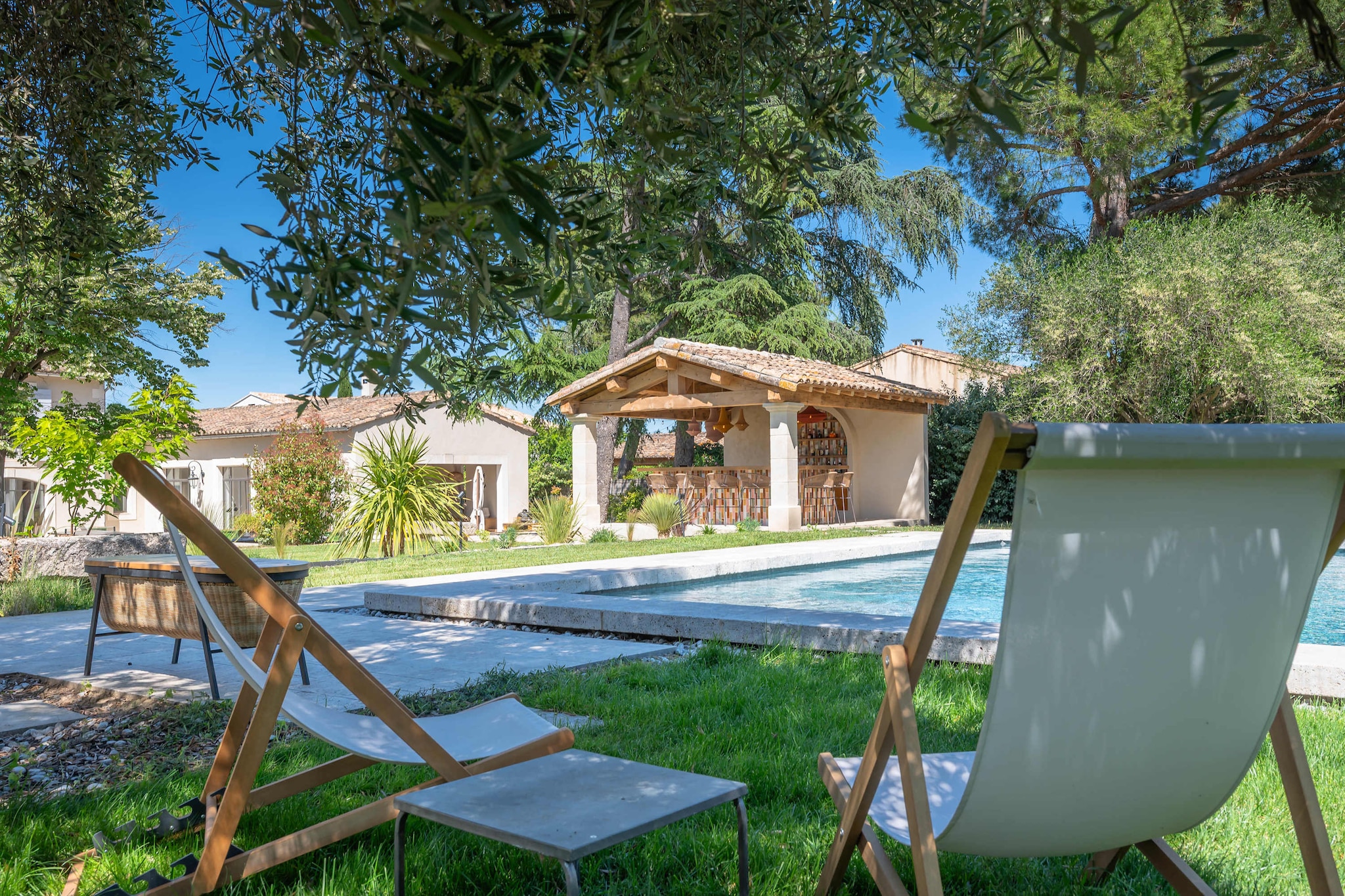 Mas prestigieux au coeur de Saint-Remy-de-Provence-Schwimmbad