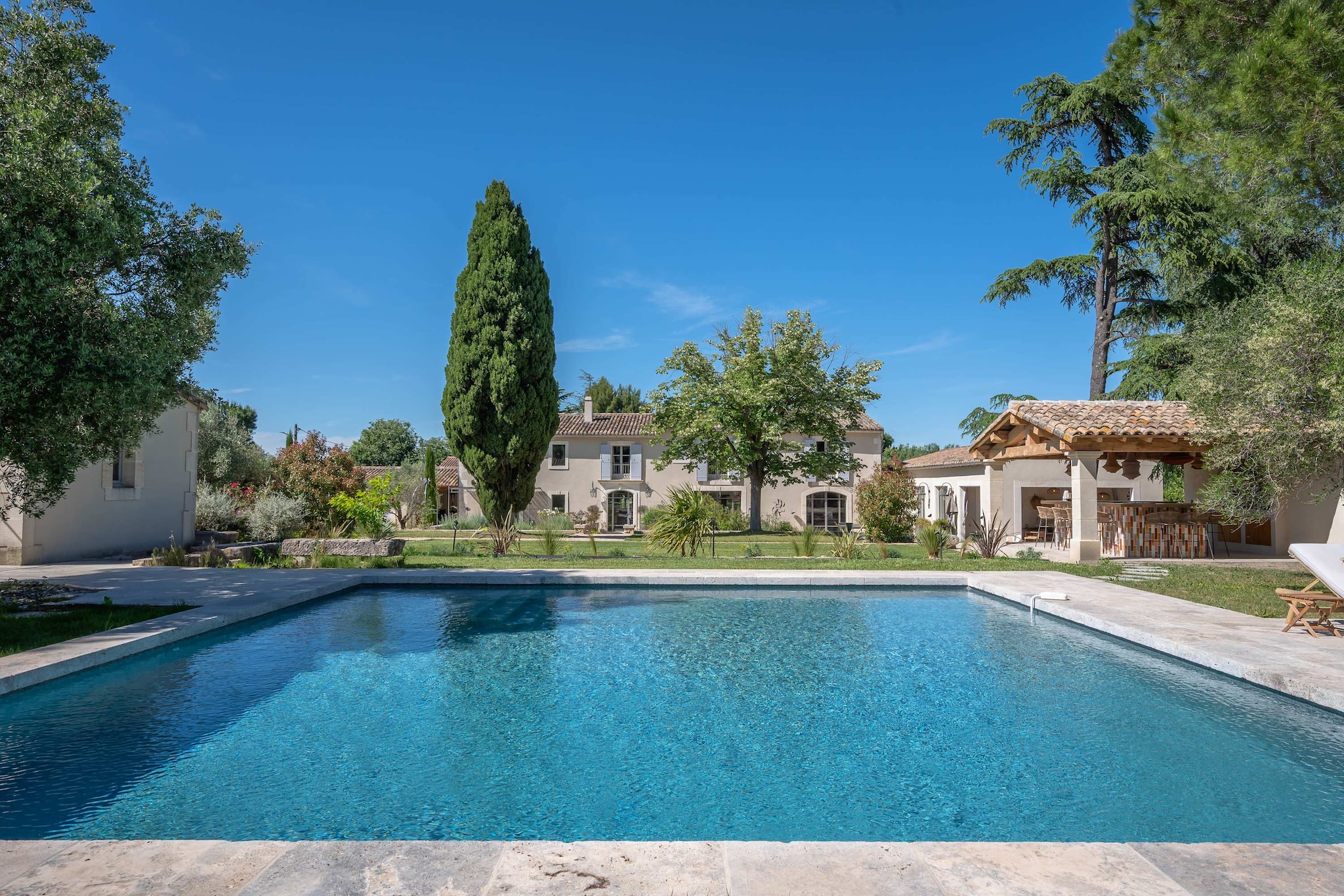 Mas prestigieux au coeur de Saint-Remy-de-Provence-Schwimmbad