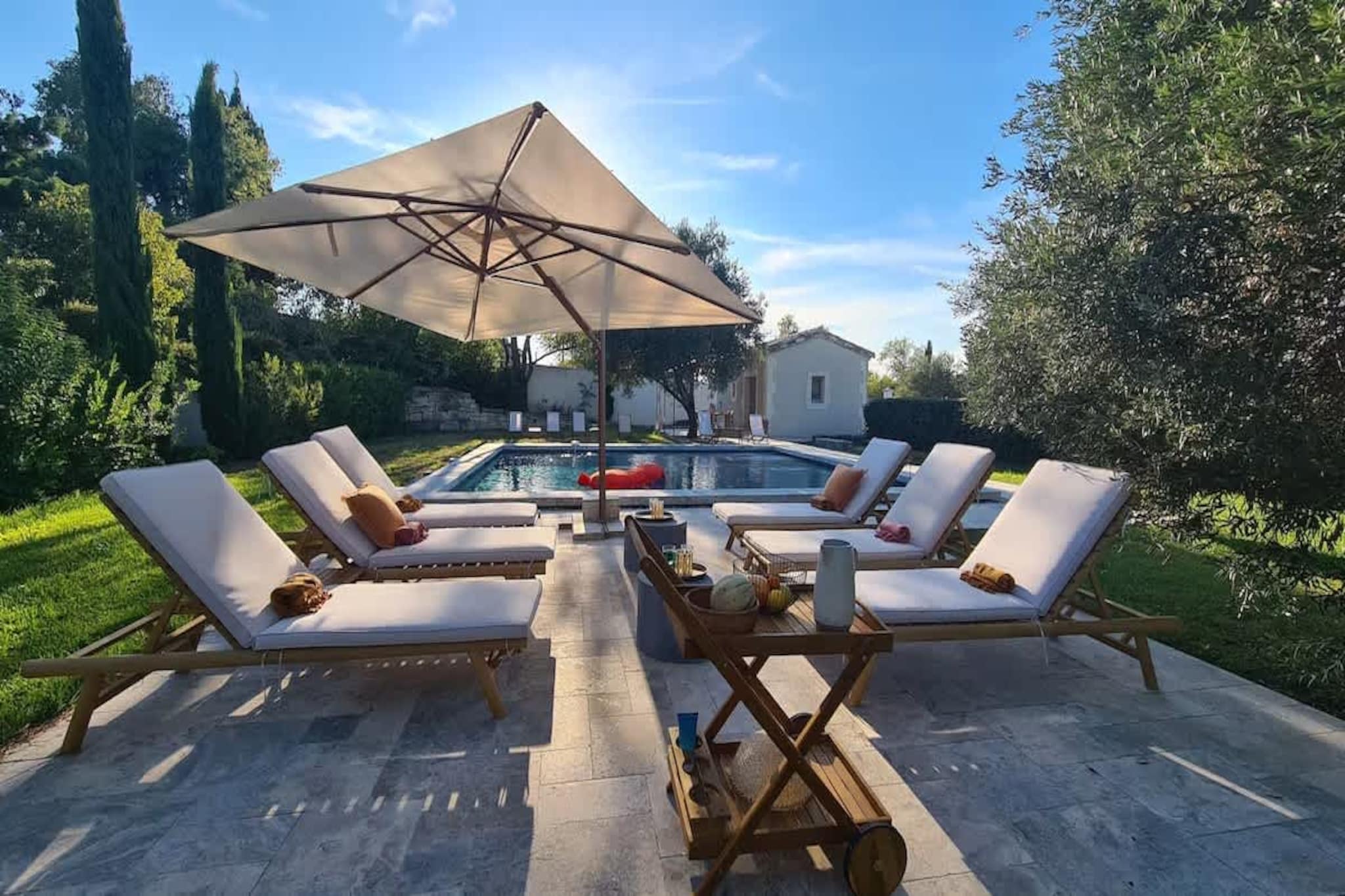 Mas prestigieux au coeur de Saint-Remy-de-Provence-Schwimmbad