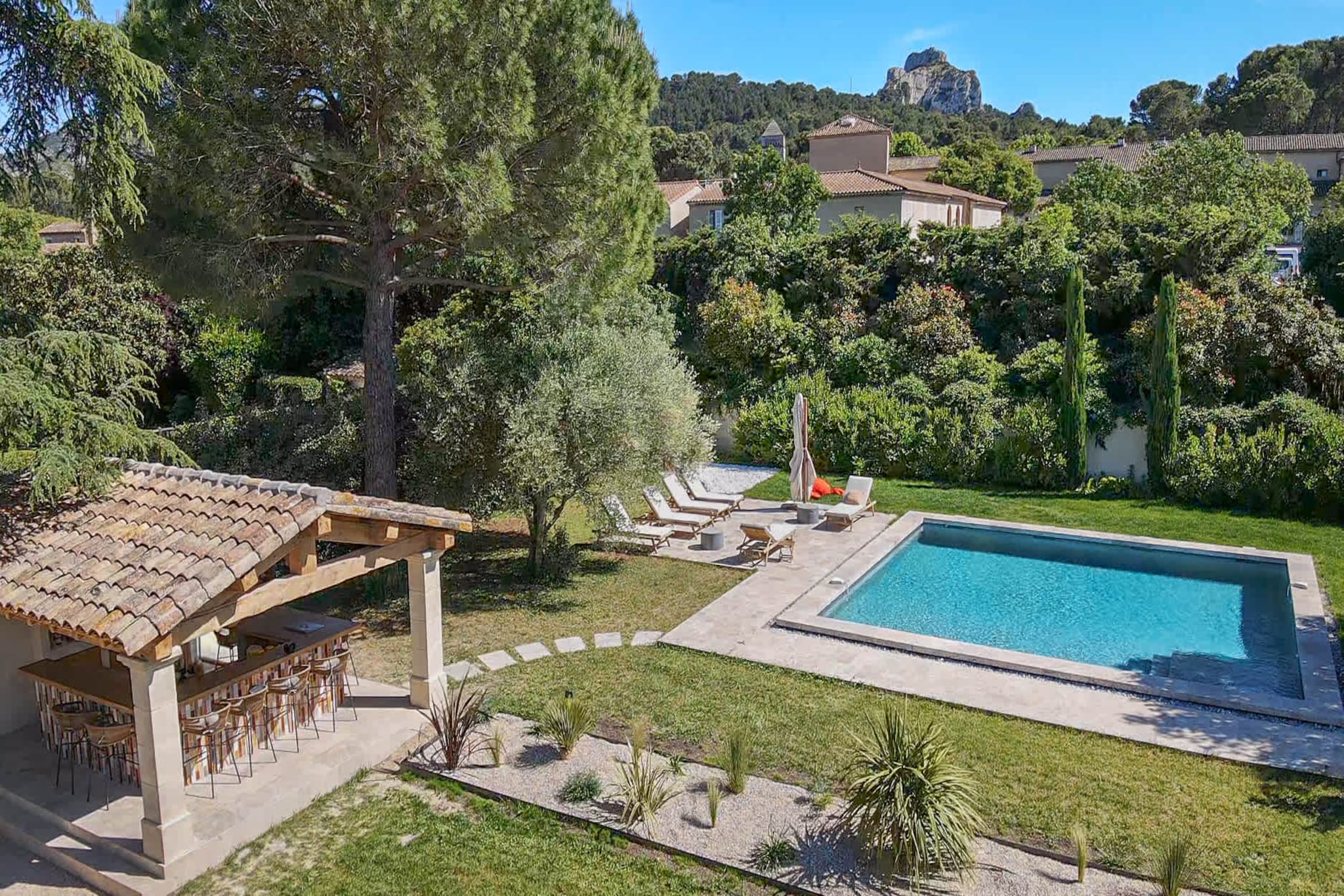 Mas prestigieux au coeur de Saint-Remy-de-Provence-Schwimmbad