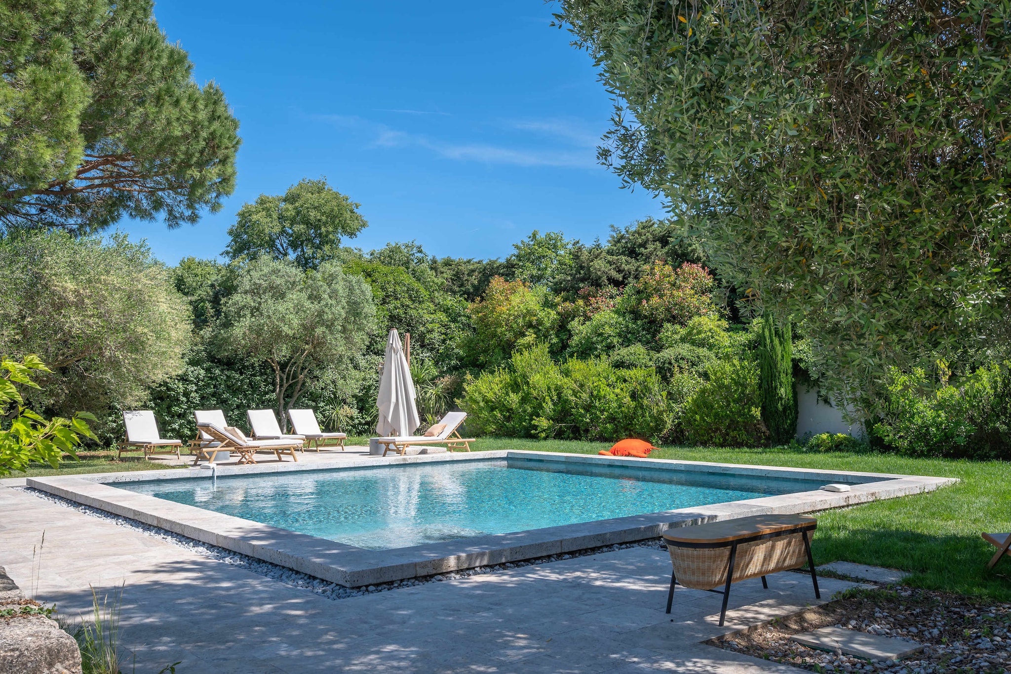 Mas prestigieux au coeur de Saint-Remy-de-Provence-Schwimmbad