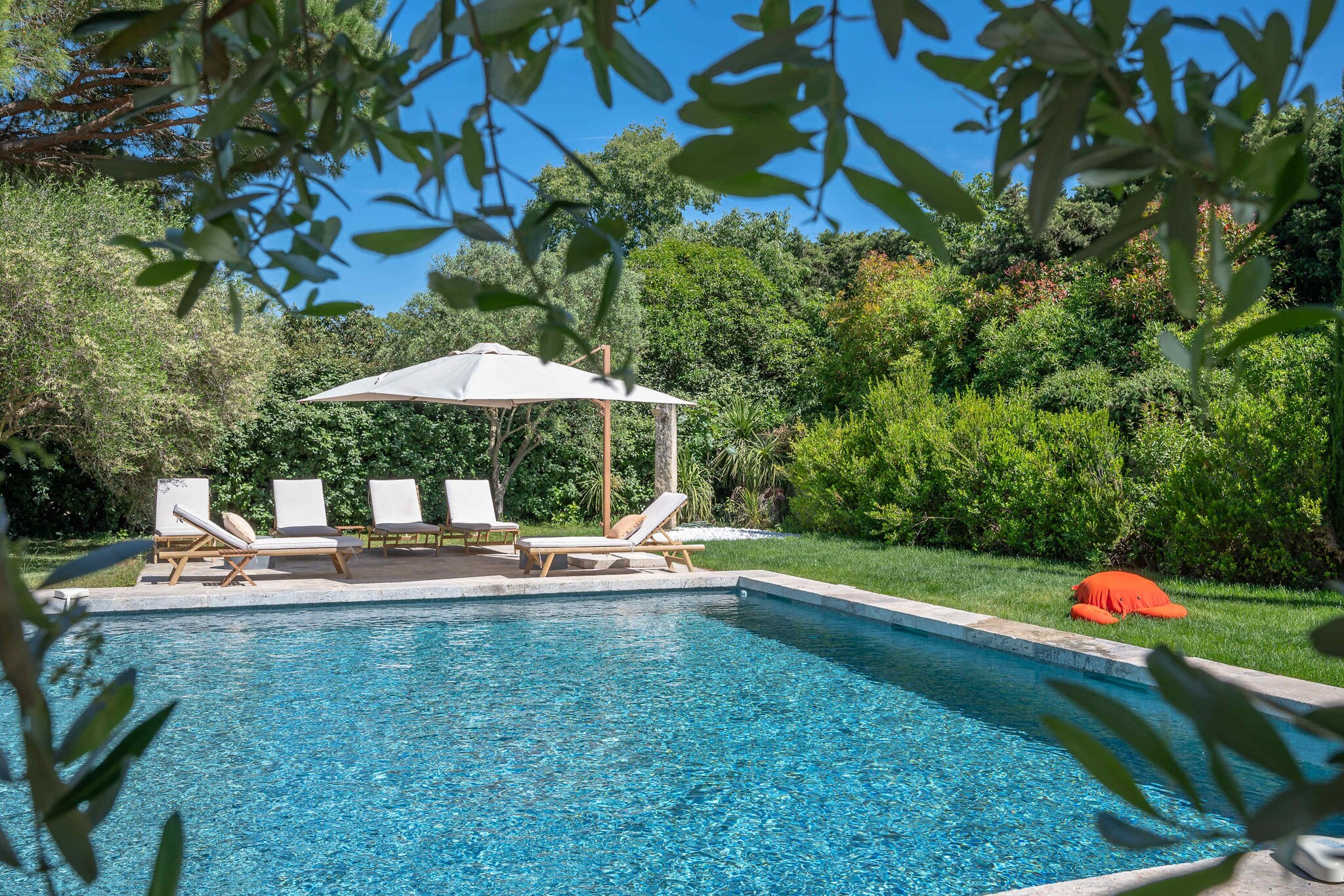 Mas prestigieux au coeur de Saint-Remy-de-Provence-Schwimmbad