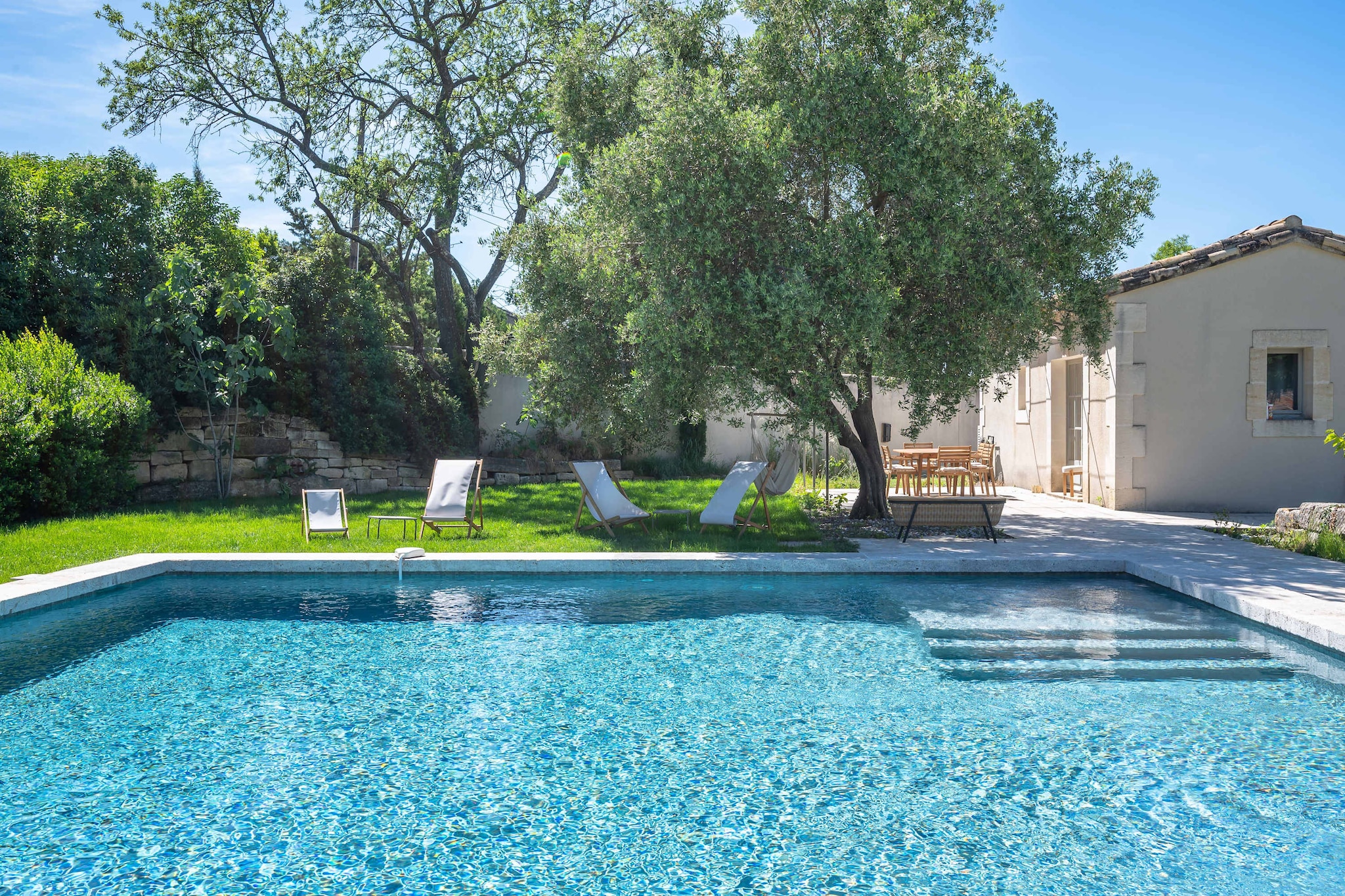 Mas prestigieux au coeur de Saint-Remy-de-Provence-Schwimmbad