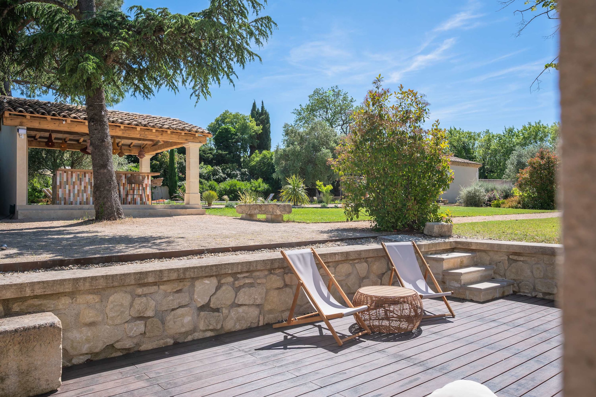 Mas prestigieux au coeur de Saint-Remy-de-Provence-Terrasse/Balkon