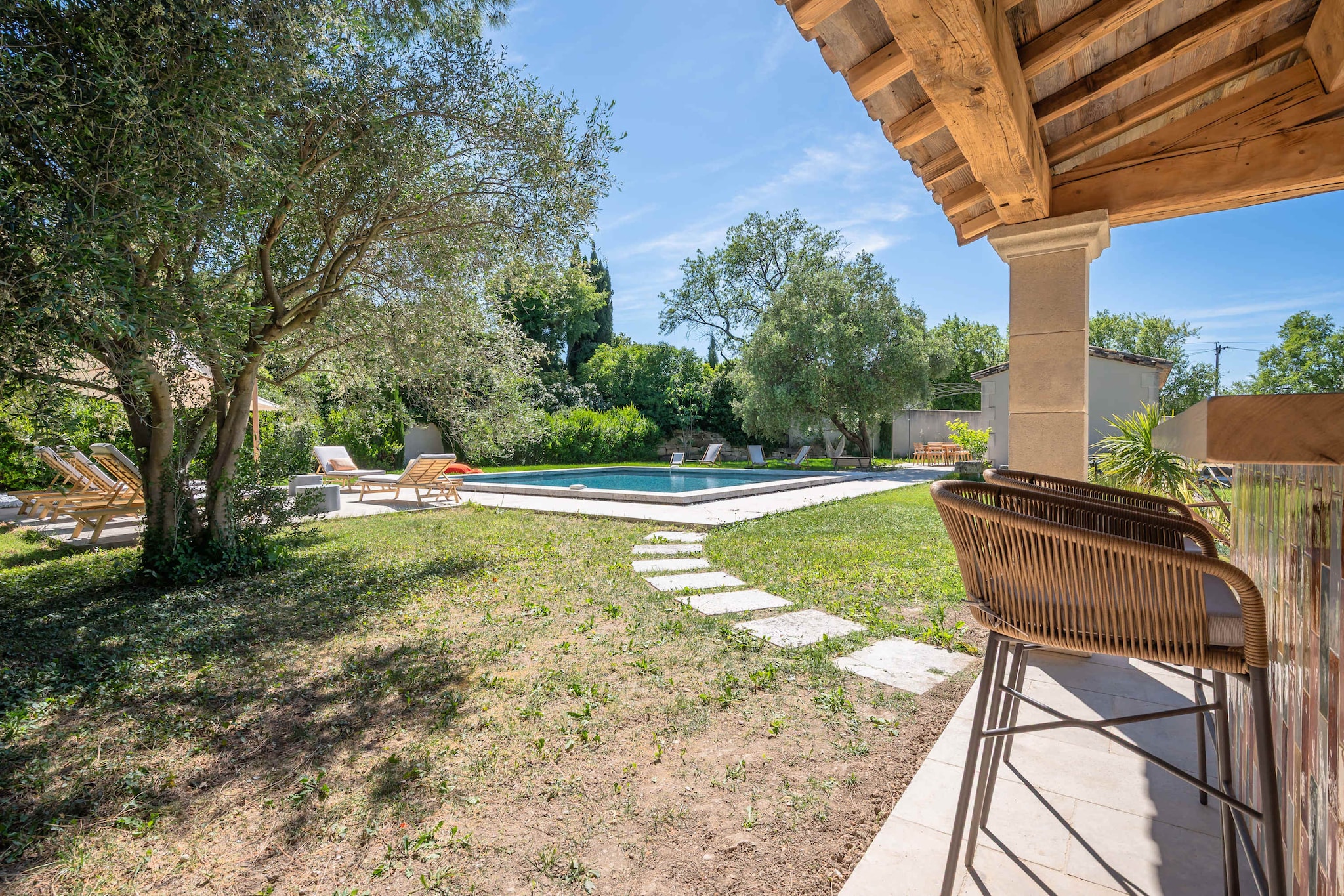 Mas prestigieux au coeur de Saint-Remy-de-Provence-Schwimmbad