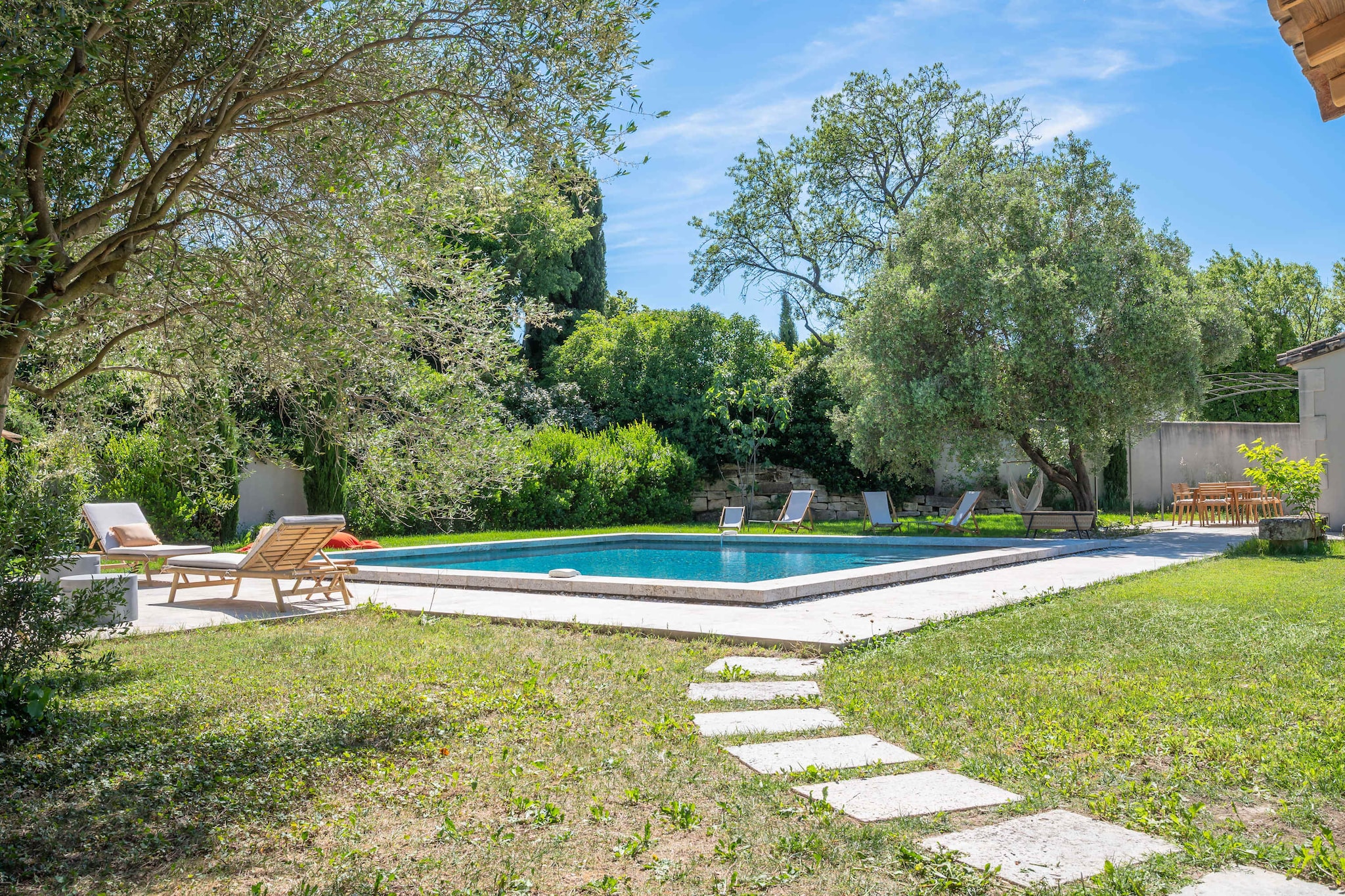 Mas prestigieux au coeur de Saint-Remy-de-Provence-Schwimmbad