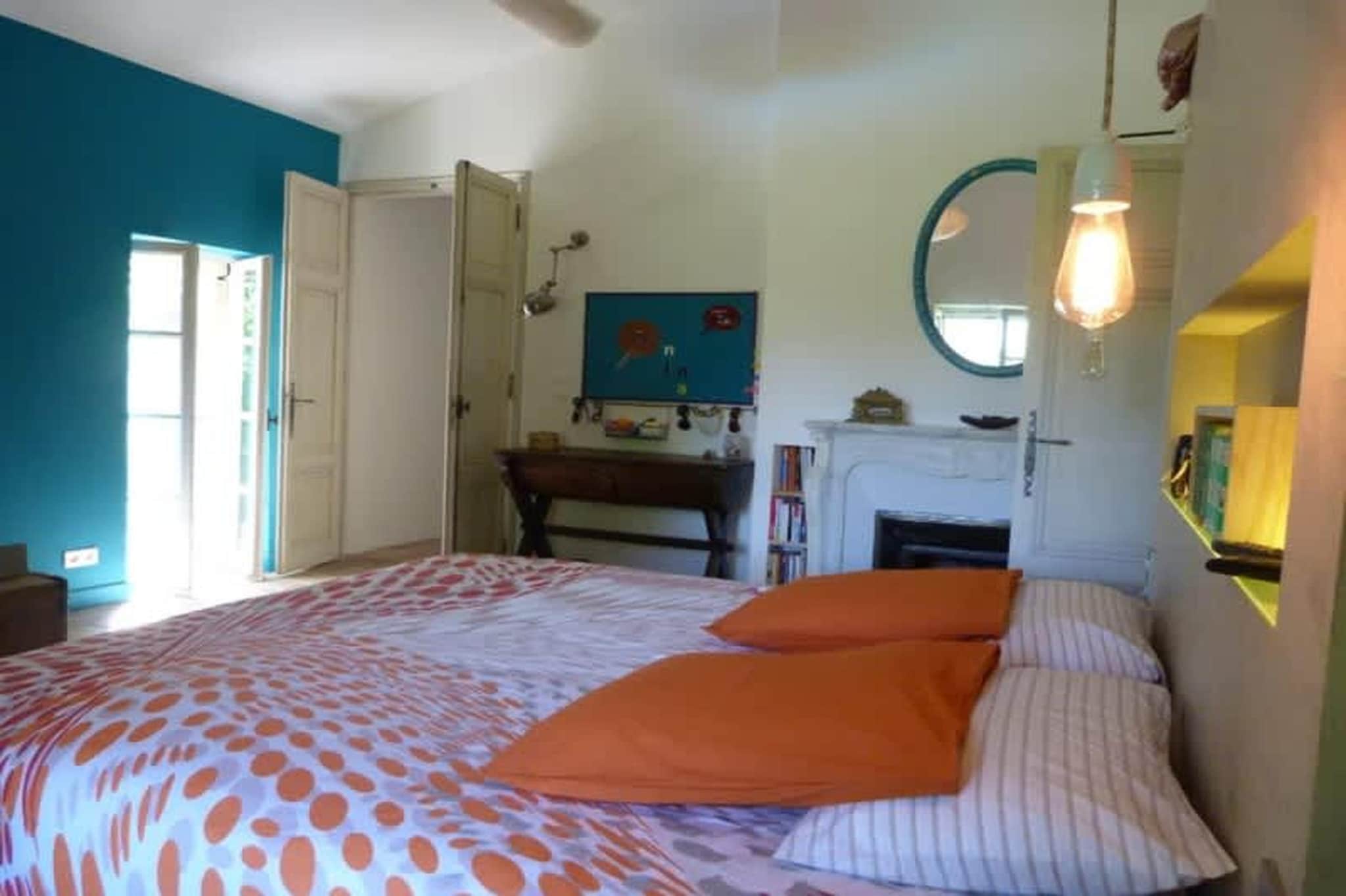 Villa provencale pour les amoureux de la nature en Lubéron-Slaapkamer