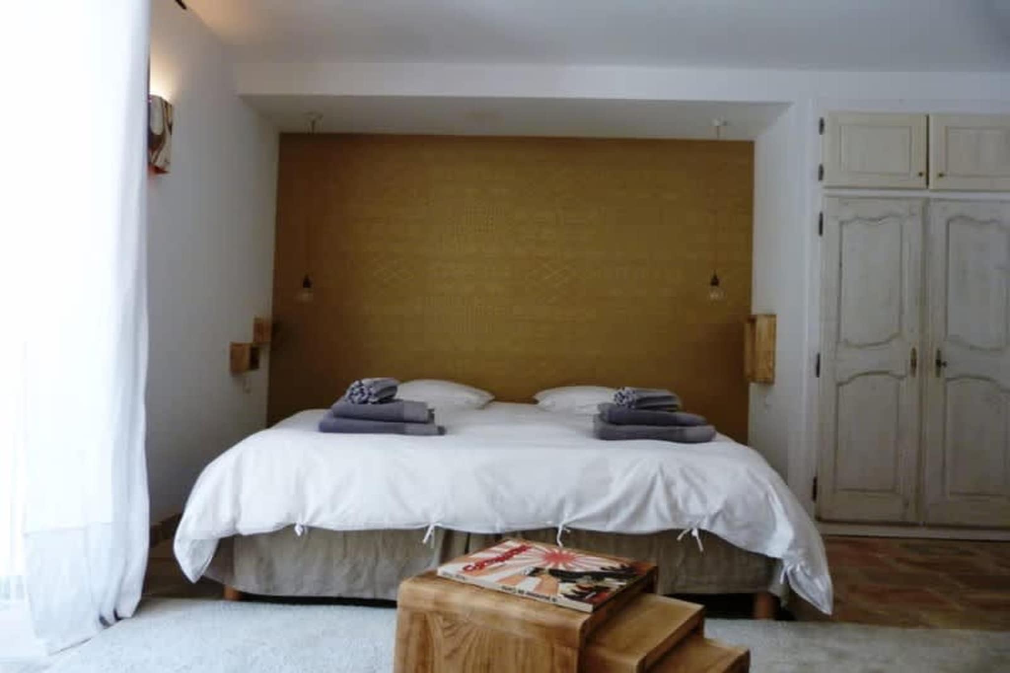 Villa provencale pour les amoureux de la nature en Lubéron-Slaapkamer