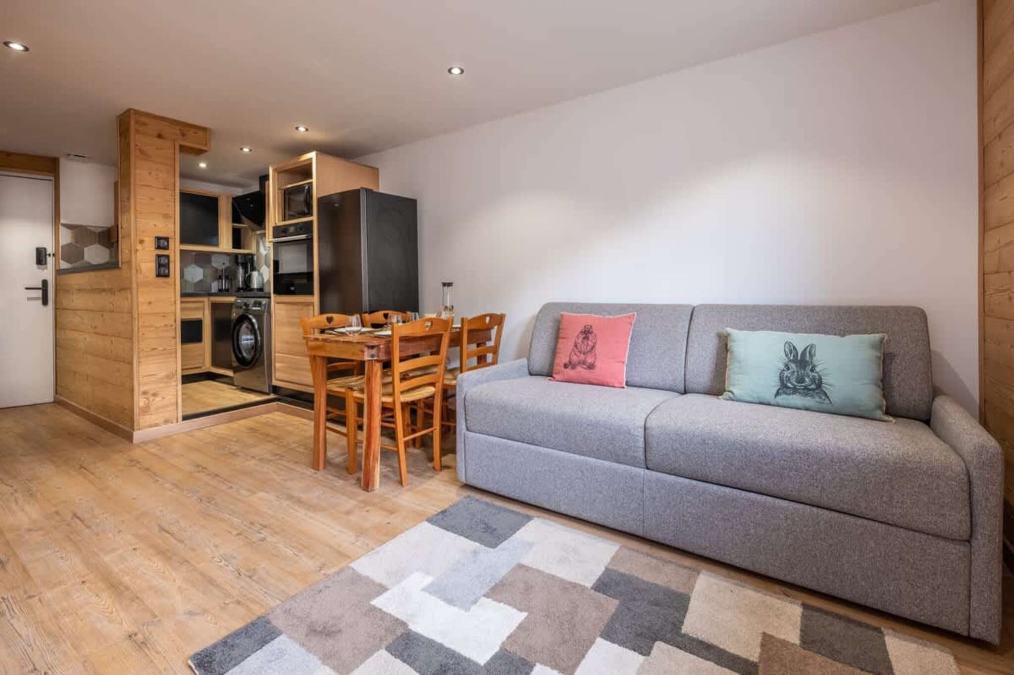 Appartement "chalet" avec parking vue imprenable