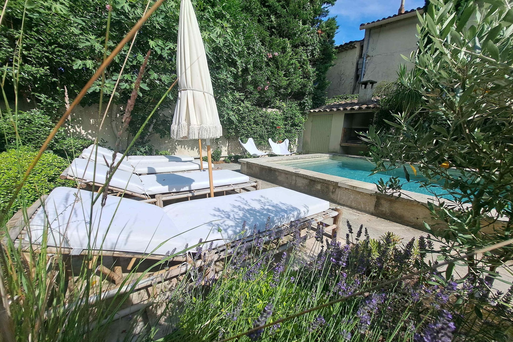 Mas Maillane demeure du XVIIIe entièrement rénové-Swimming pool