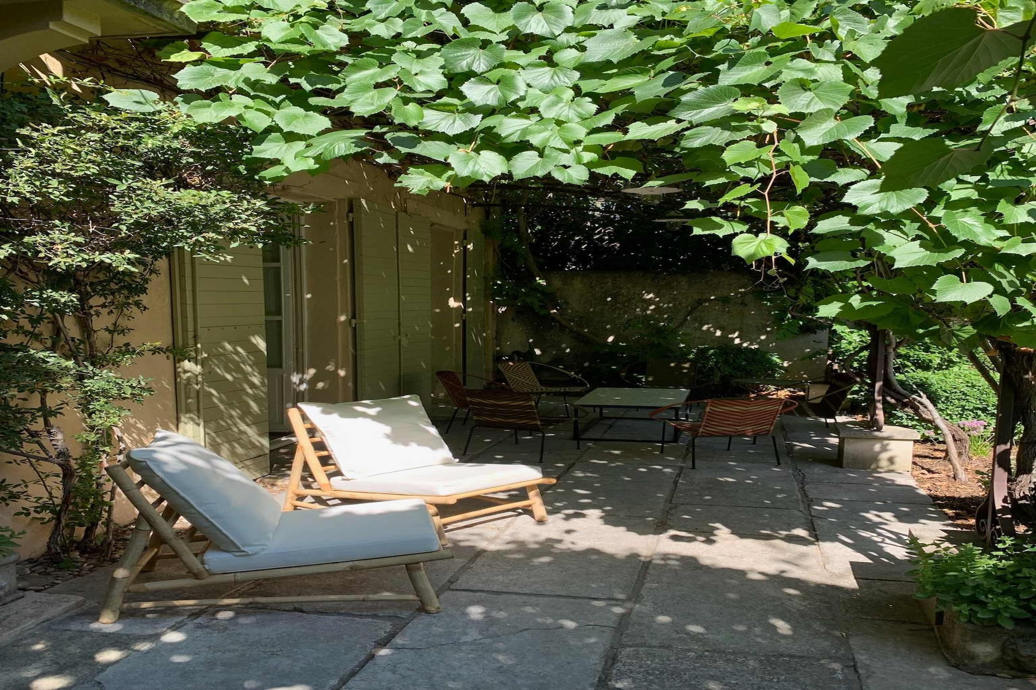 Mas Maillane demeure du XVIIIe entièrement rénové-Terrace balcony