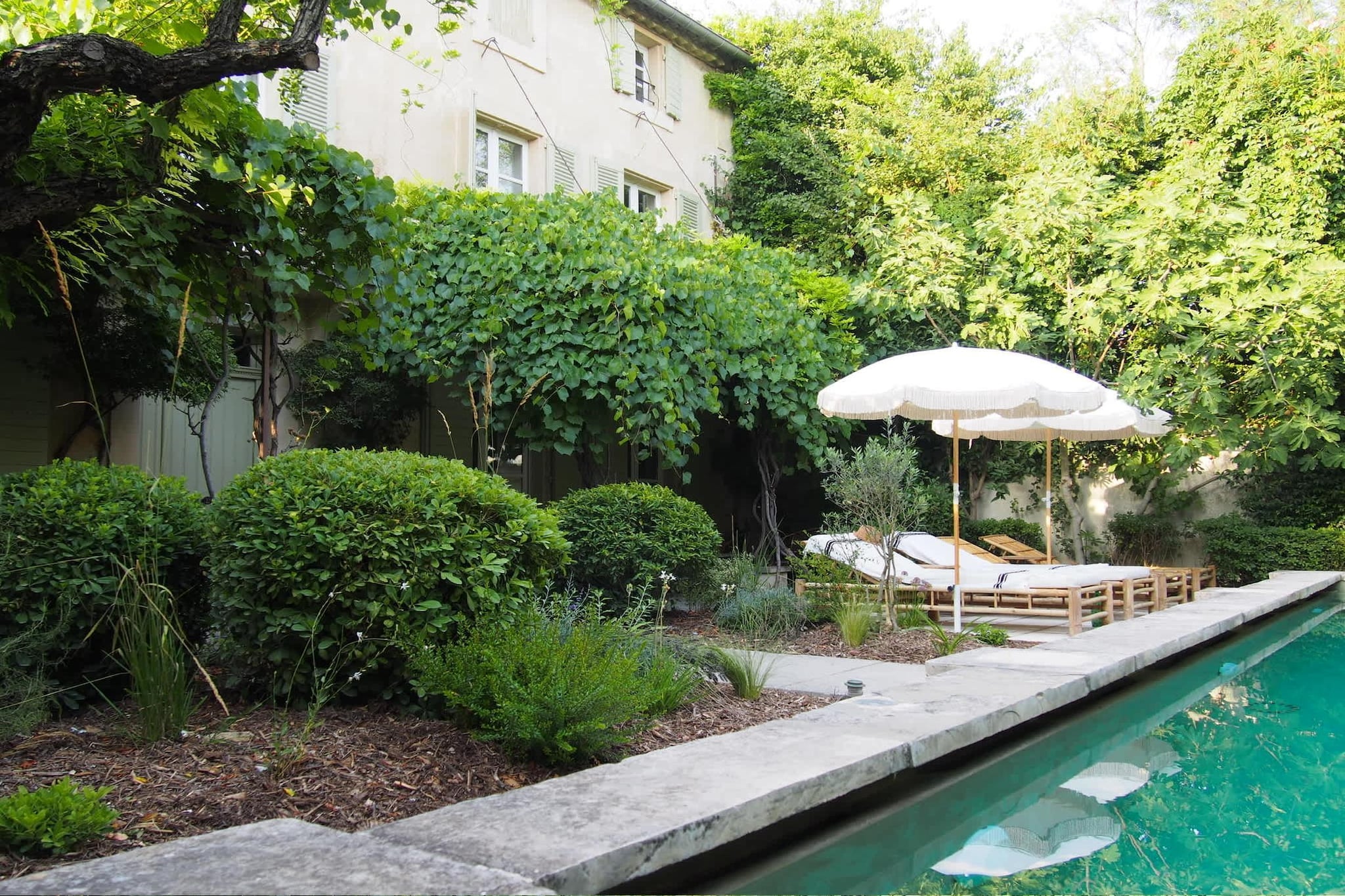 Mas Maillane demeure du XVIIIe entièrement rénové-Swimming pool