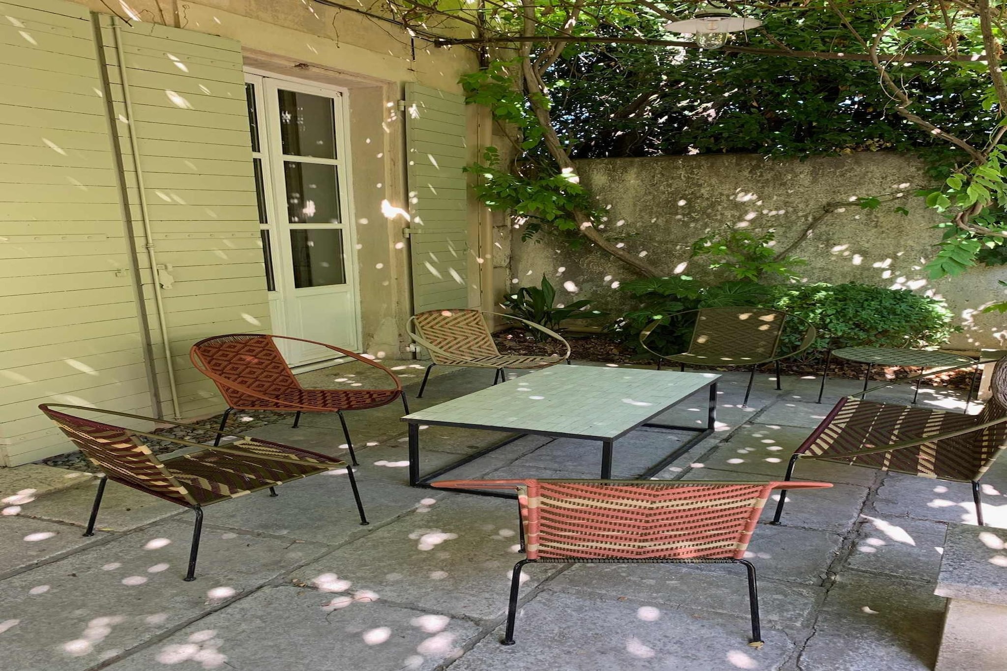 Mas Maillane demeure du XVIIIe entièrement rénové-Terrace balcony